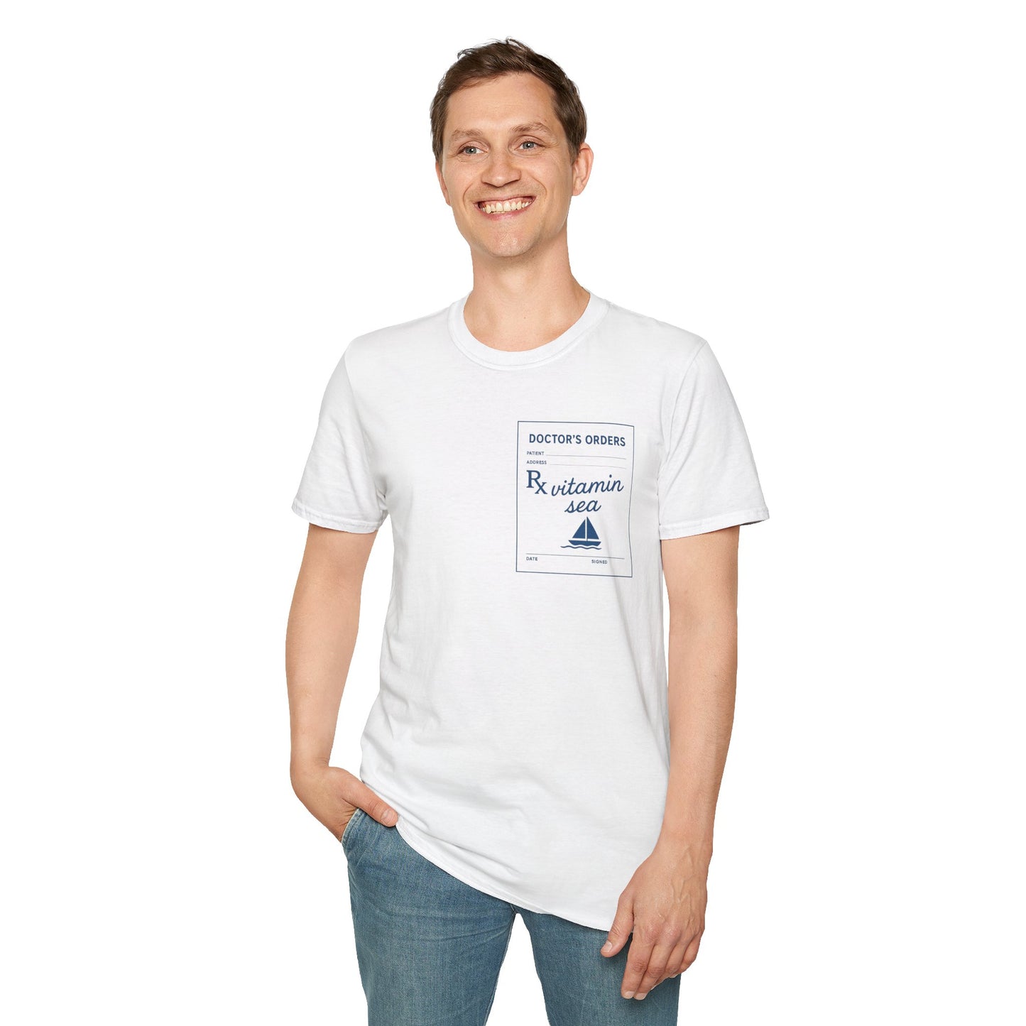 Vitamin Sea Prescription T-Shirt β Funny Ocean Wellness Tee
