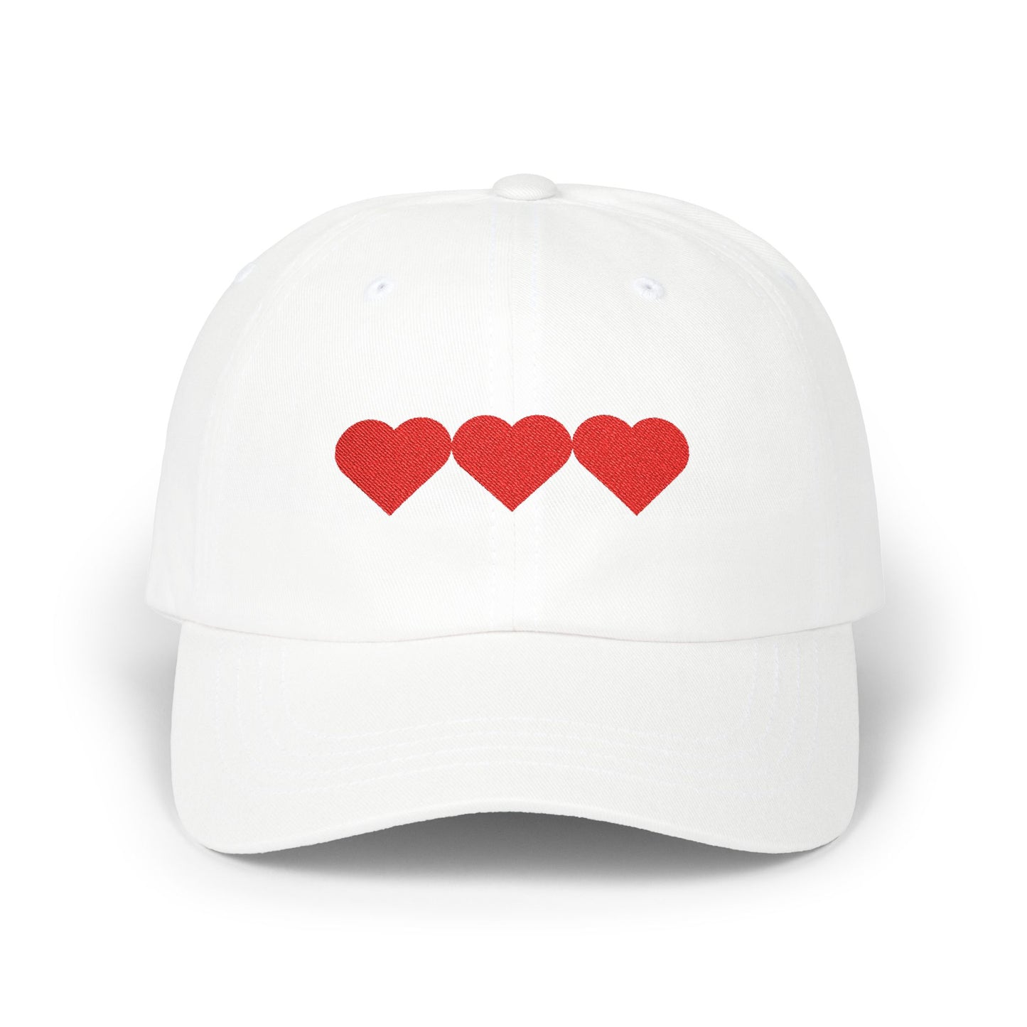Three Hearts Valentine’s Day Cap – Love’s Favorite Hat