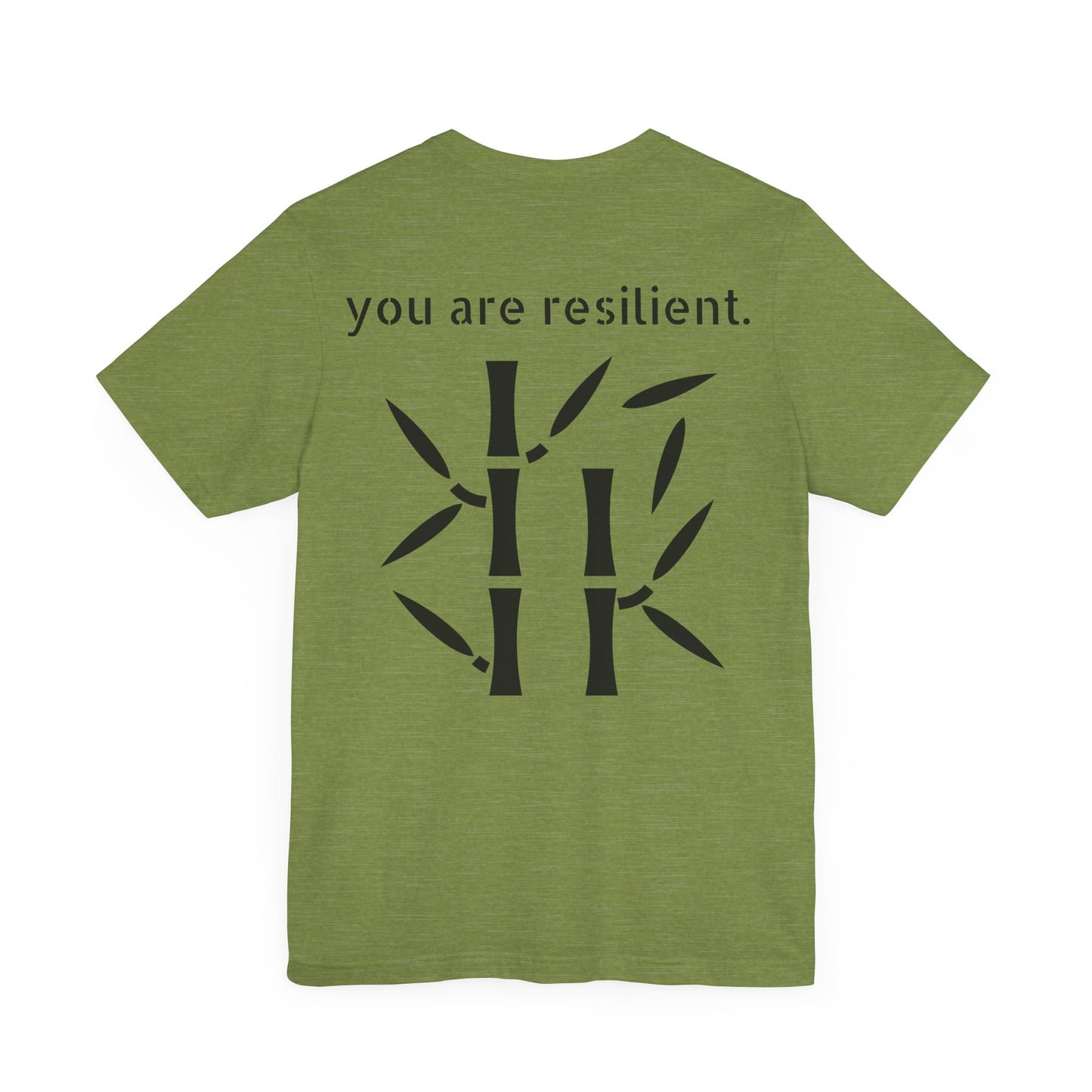 YOU ARE RESILIENT - Bamboo Unisex Jersey Short Sleeve Tee