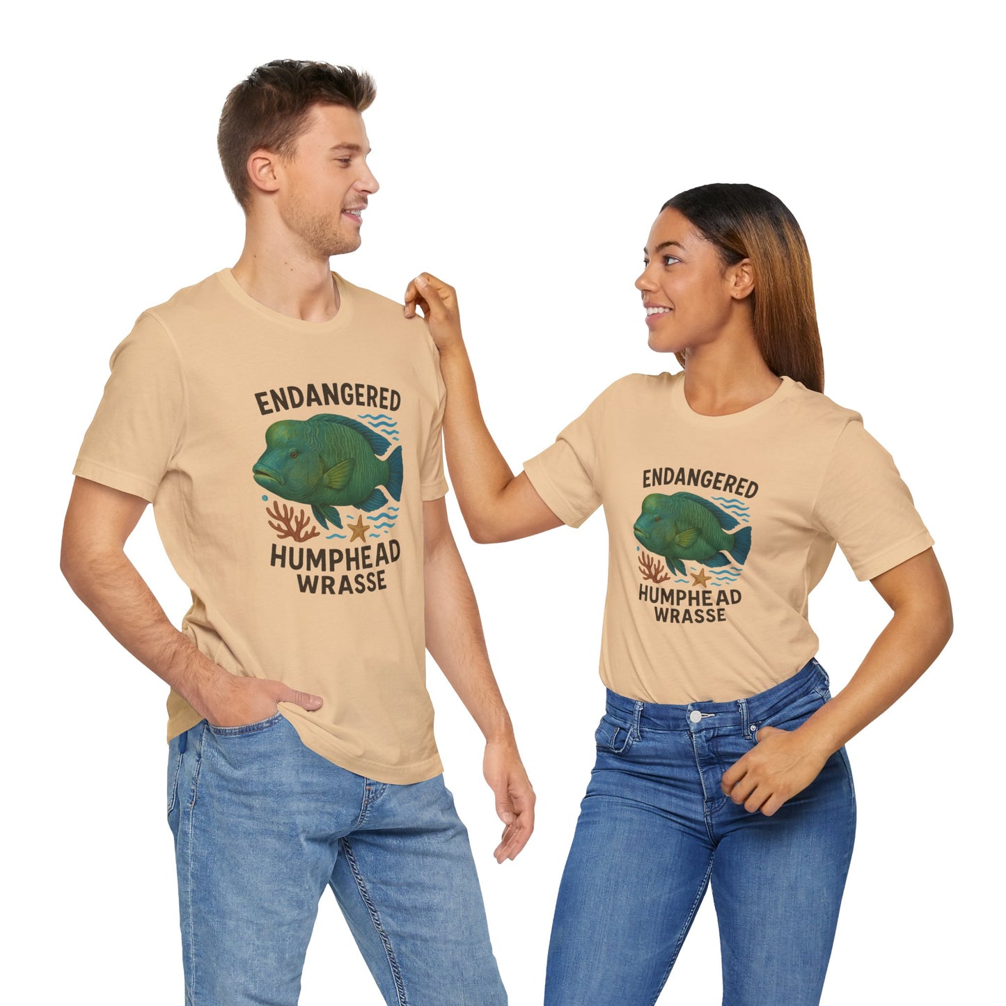 Endangered Humphead Wrasse T-Shirt – Ocean Conservation Tee by Nine Scoops