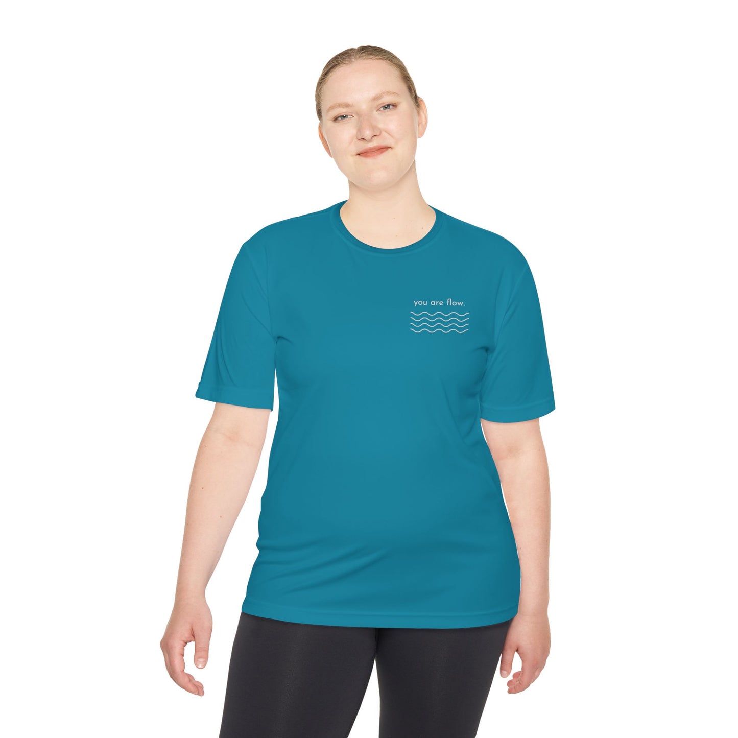 YOU ARE FLOW - Waves Unisex Moisture Wicking Tee