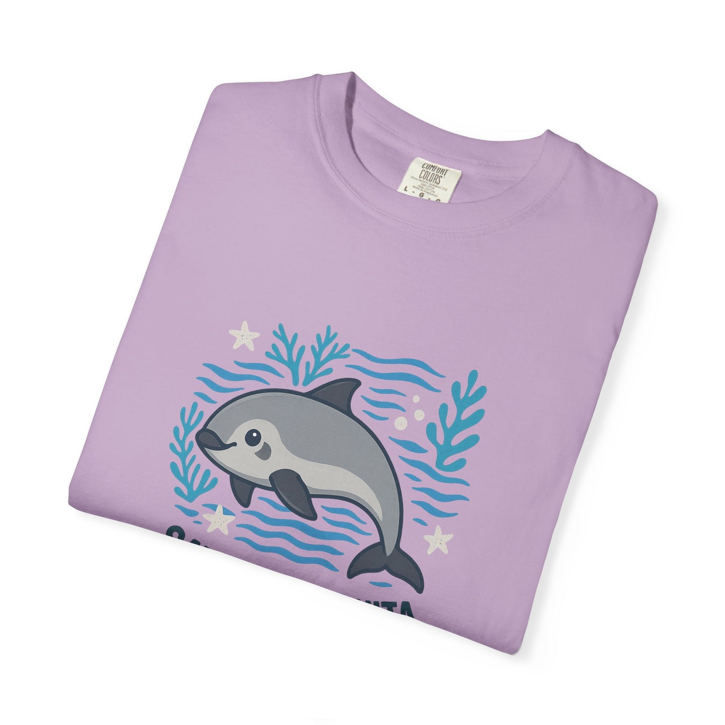 Save the Vaquita Unisex Ocean Conservation T-Shirt – Garment-Dyed Tee
