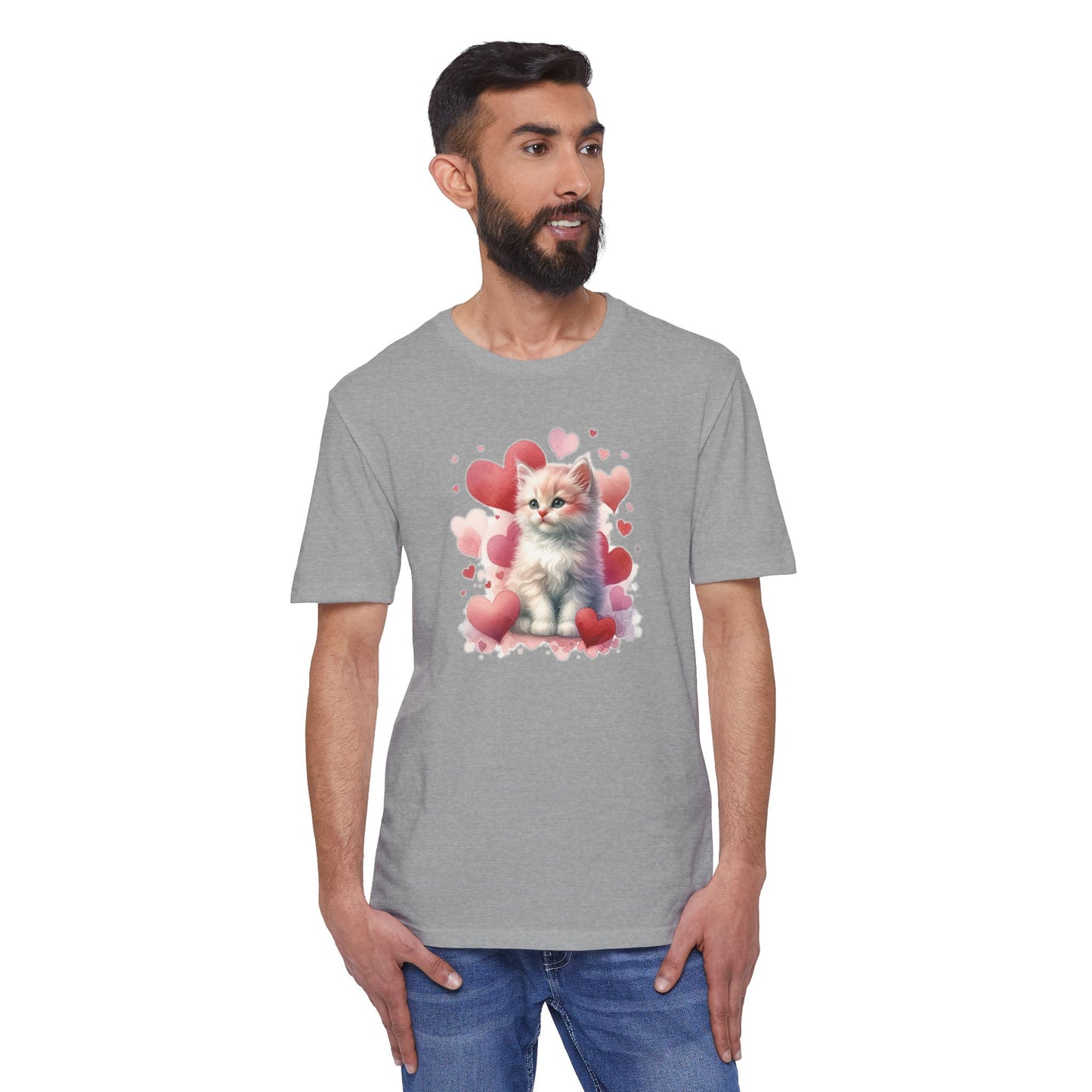 Kitten Got Your Heart Shirt (60% recycled cotton)