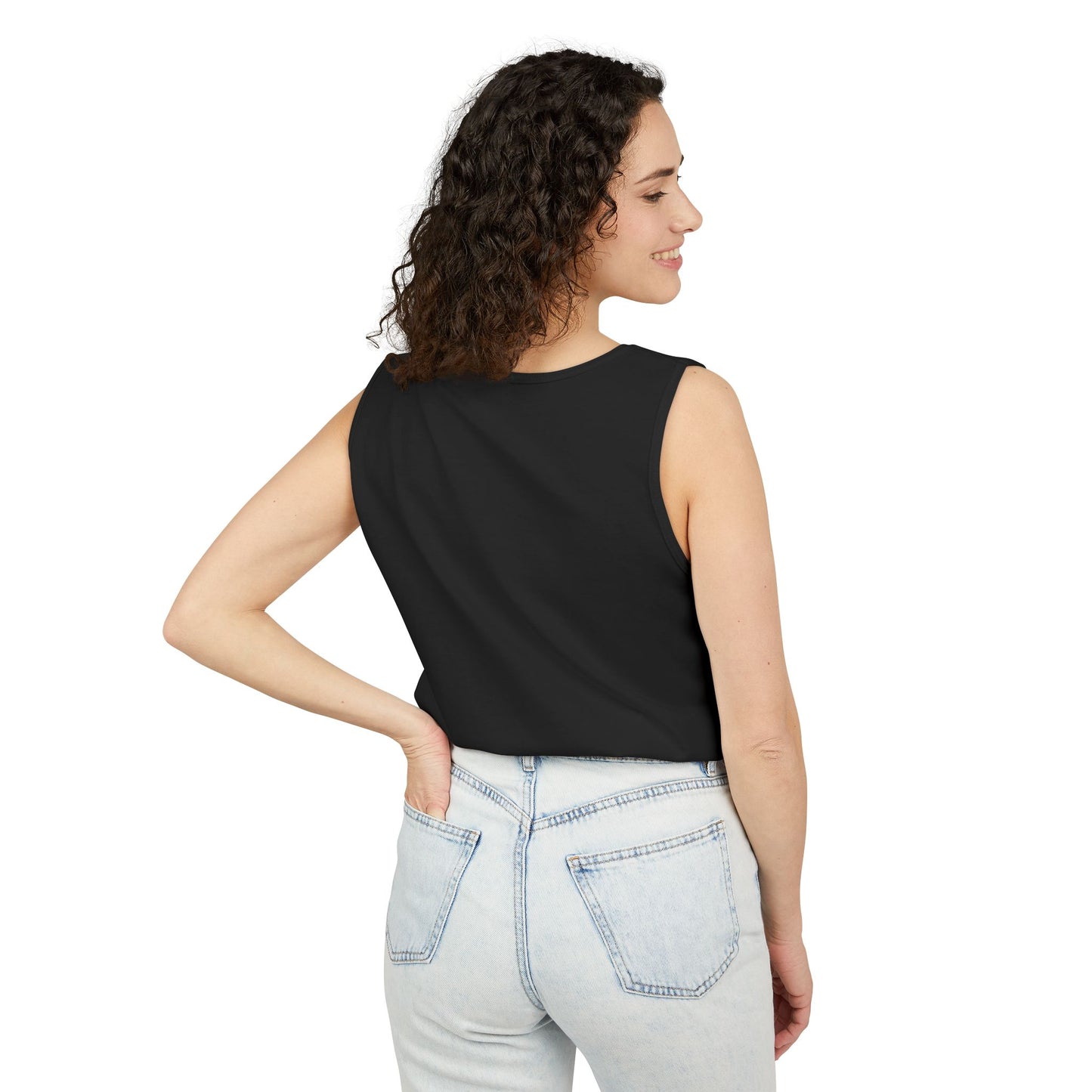 Cobra Pose Yoga Tank – Unisex Garment-Dyed Mindful Movement Top