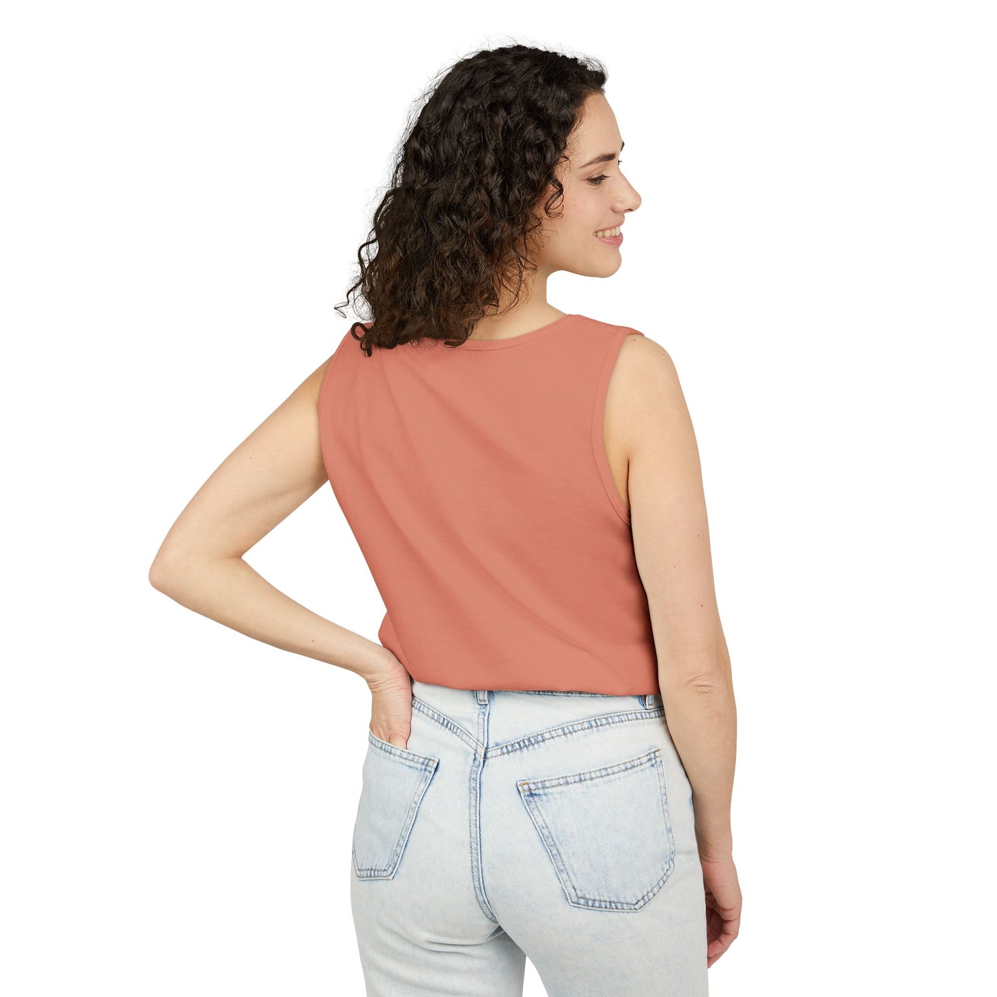 Cobra Pose Yoga Tank – Unisex Garment-Dyed Mindful Movement Top