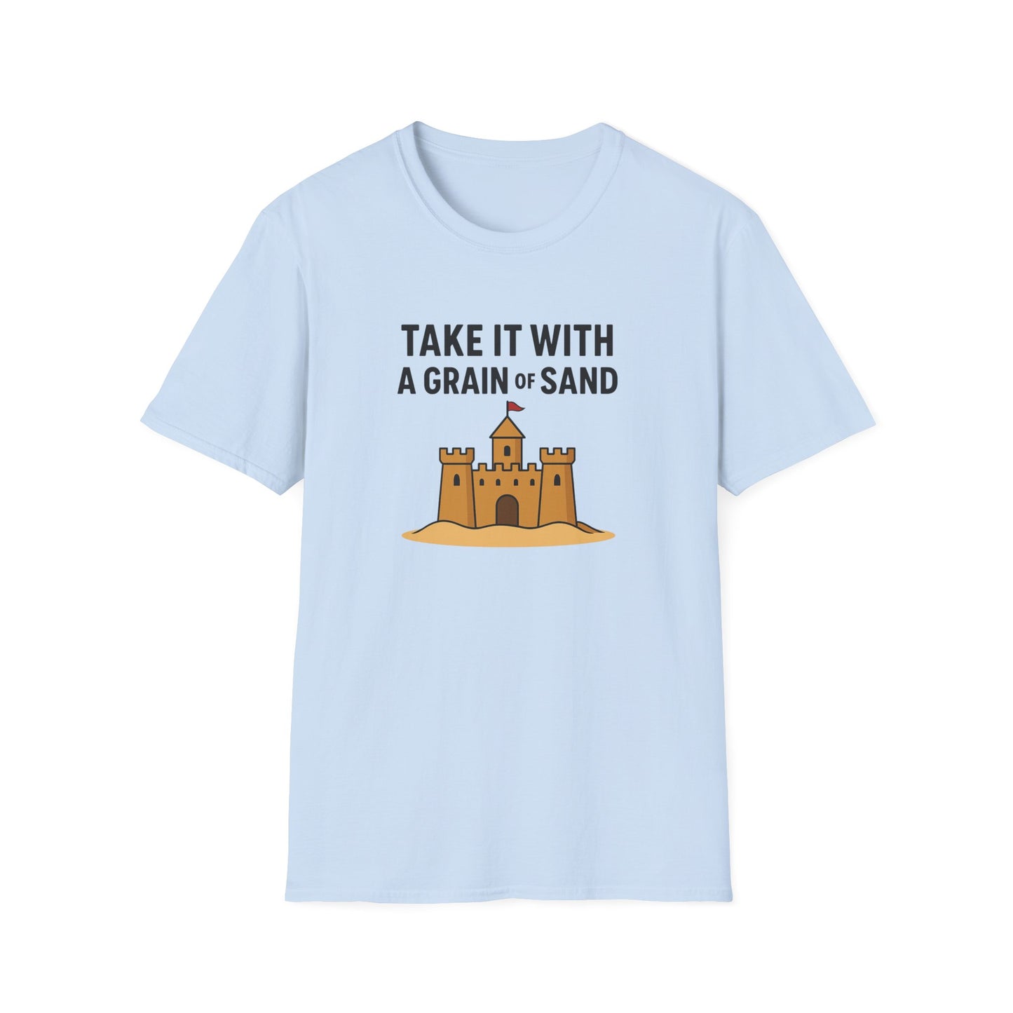 Grain of Sand Beach T-Shirt – Funny Ocean Quote Tee