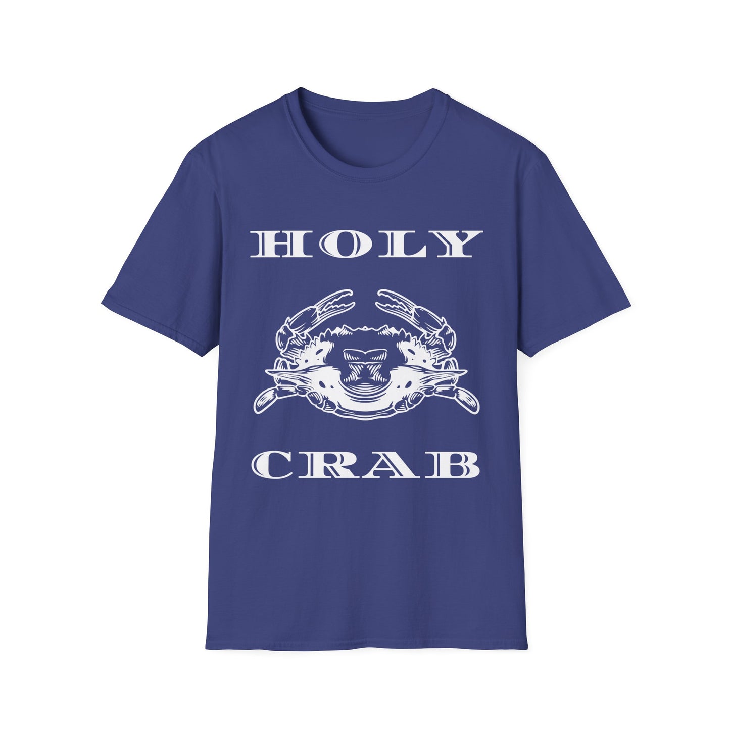Holy Crab Funny Ocean Lover T-Shirt – Unisex Softstyle Tee