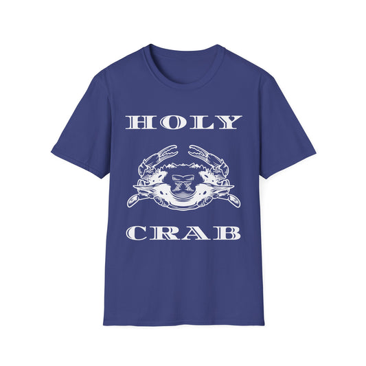 Holy Crab Funny Ocean Lover T-Shirt – Unisex Softstyle Tee