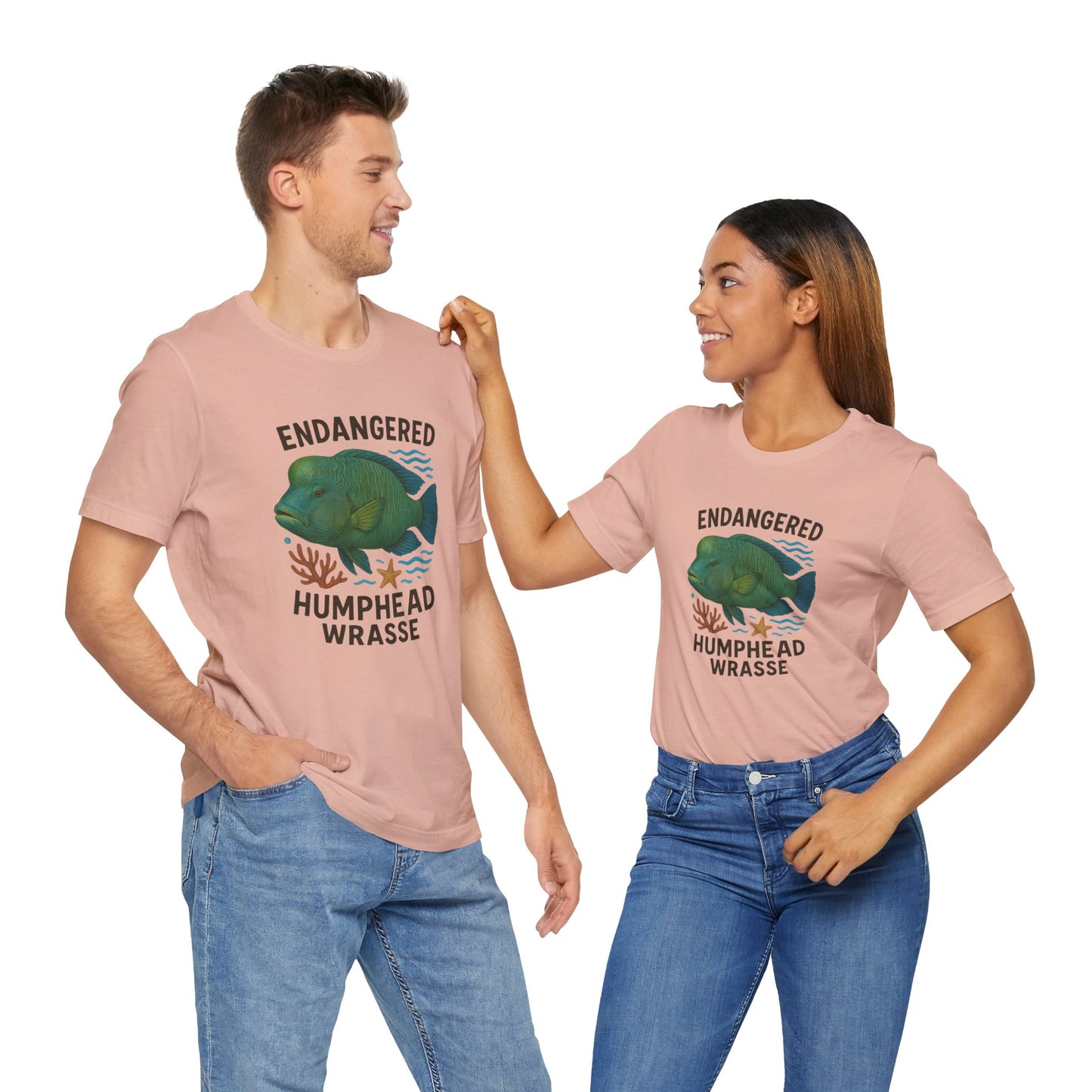 Endangered Humphead Wrasse T-Shirt – Ocean Conservation Tee by Nine Scoops
