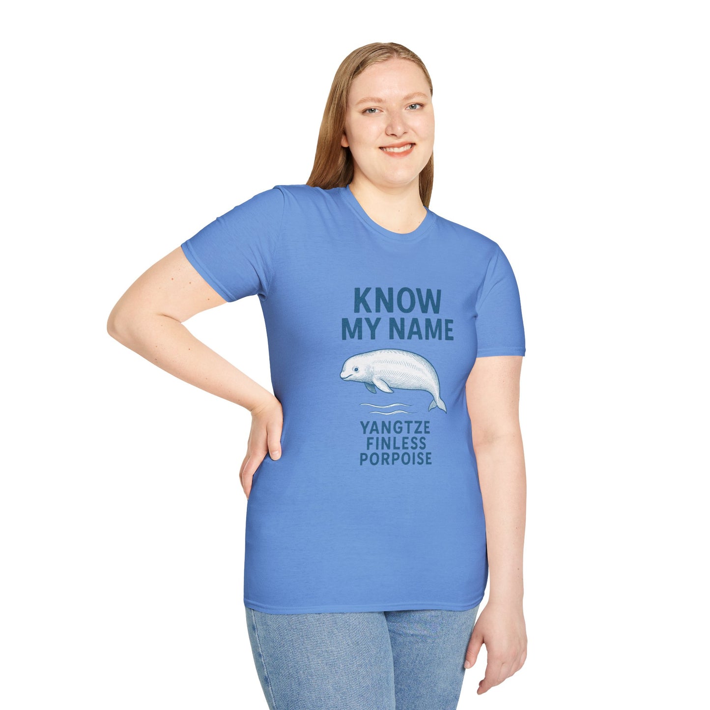 Know My Name: Yangtze Finless Porpoise Conservation T-Shirt