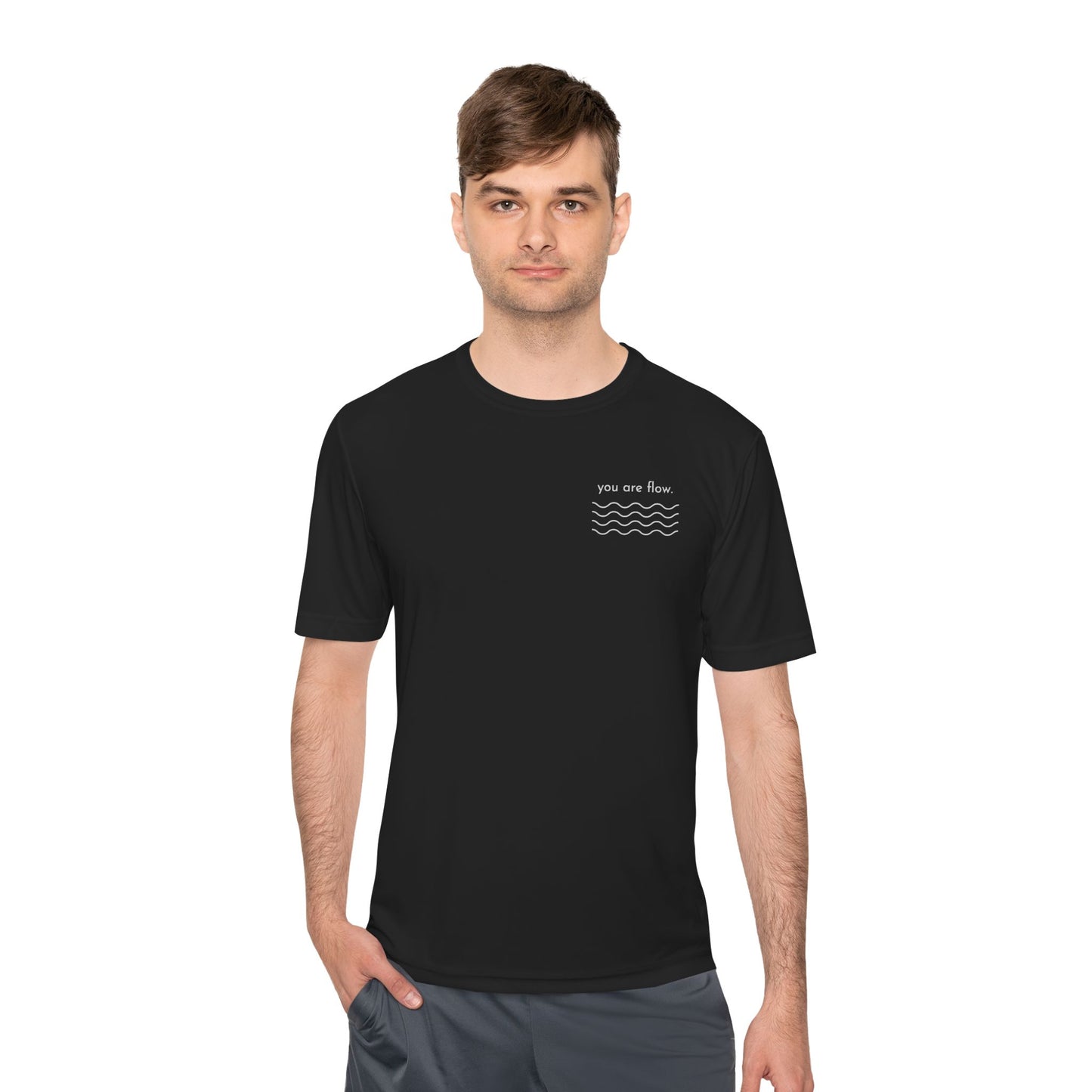 YOU ARE FLOW - Waves Unisex Moisture Wicking Tee