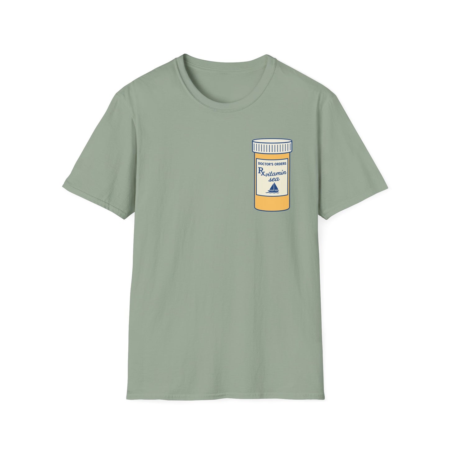 Vitamin Sea Prescription T-Shirt β Funny Ocean Wellness Tee