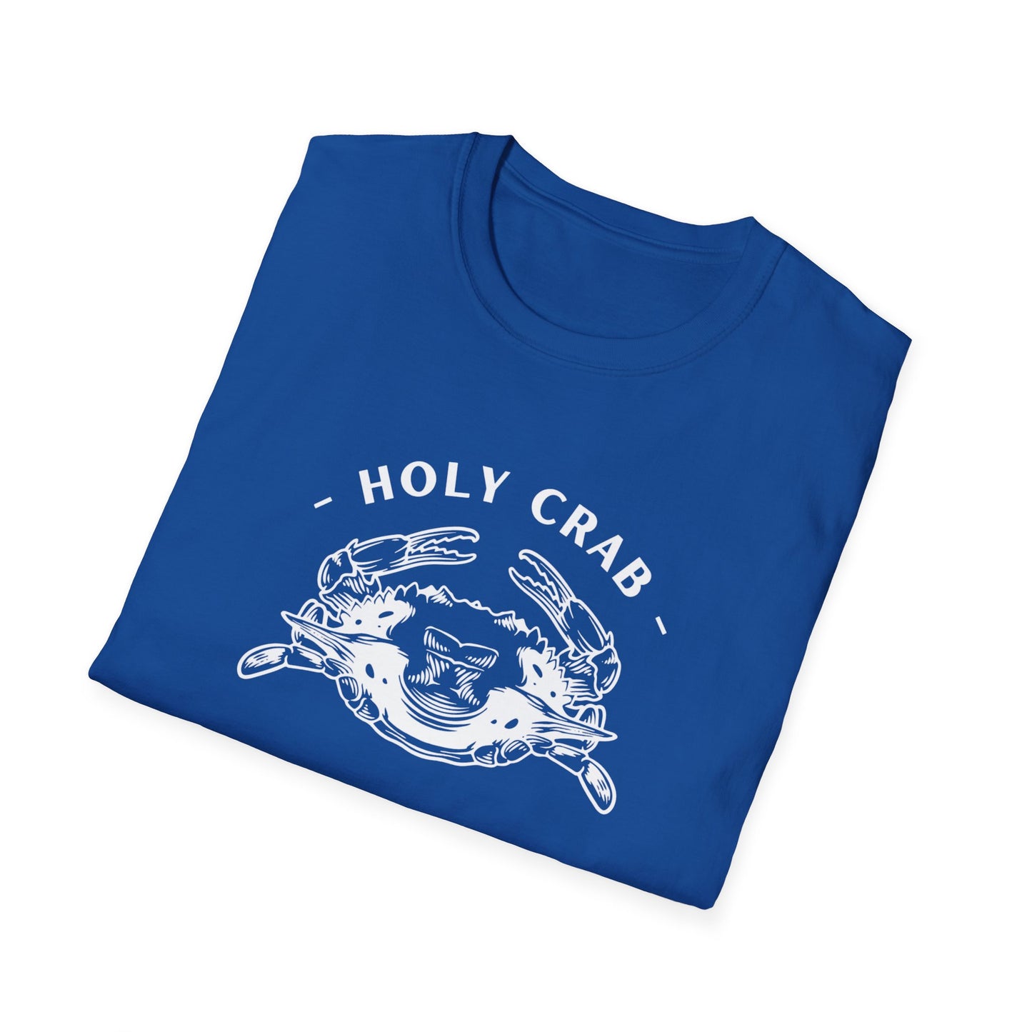 Holy Crab Funny Ocean Lover T-Shirt – Unisex Softstyle Tee