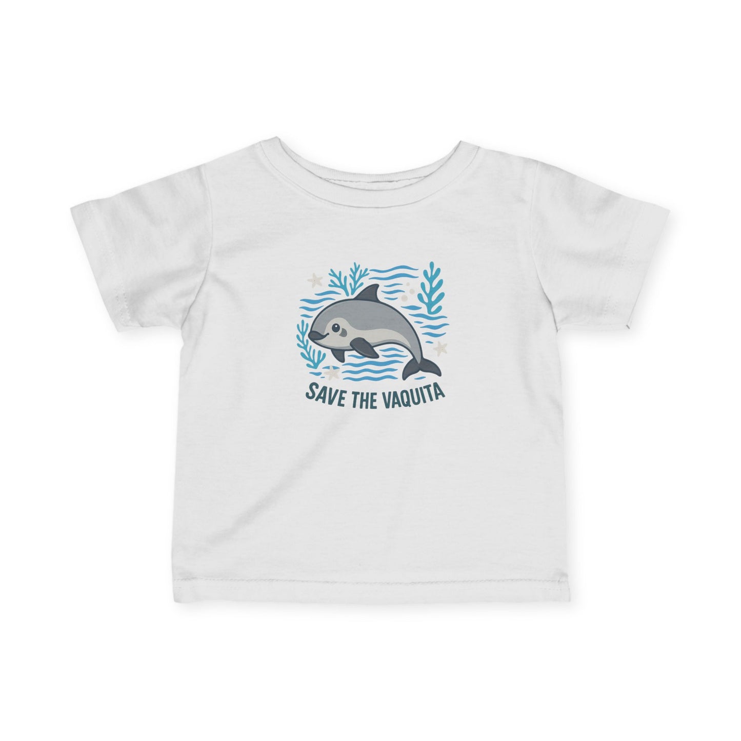 Save the Vaquita Baby Tee – Ocean Conservation Infant T-Shirt
