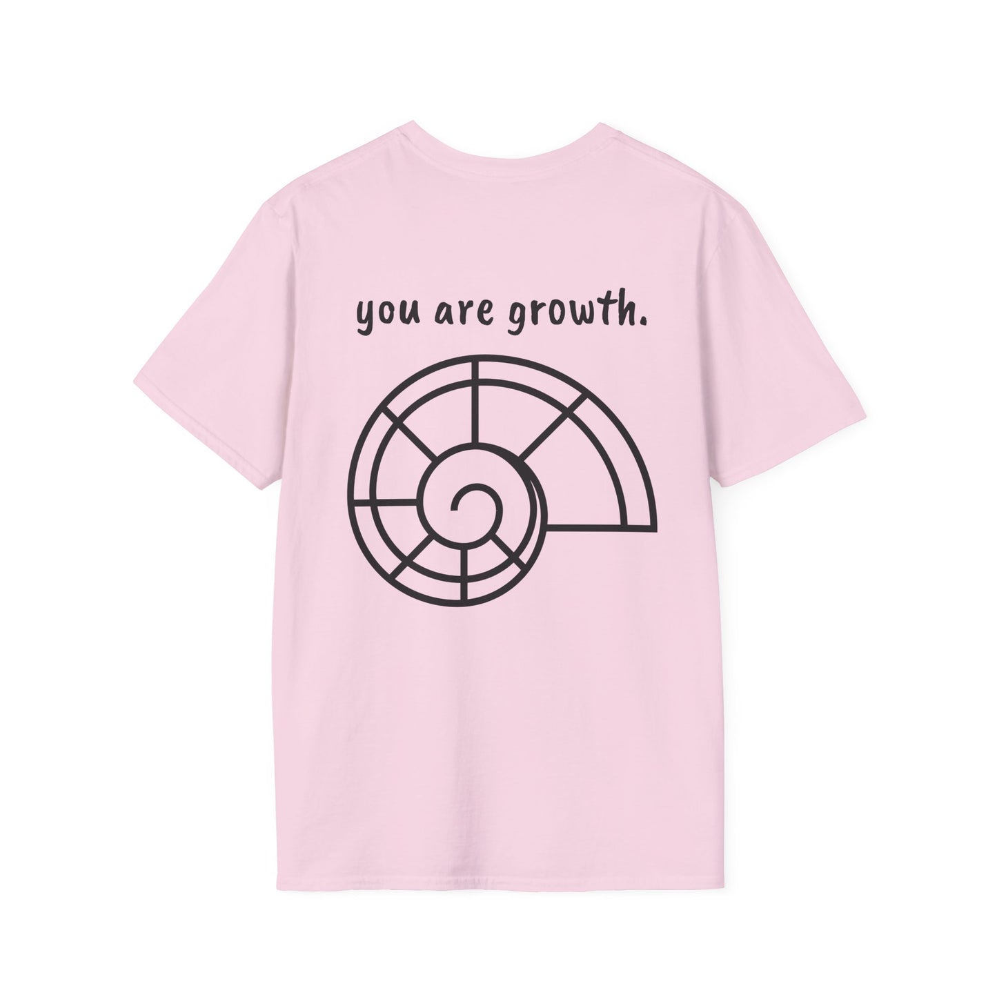 YOU ARE GROWTH - Seashell Unisex Softstyle T-Shirt
