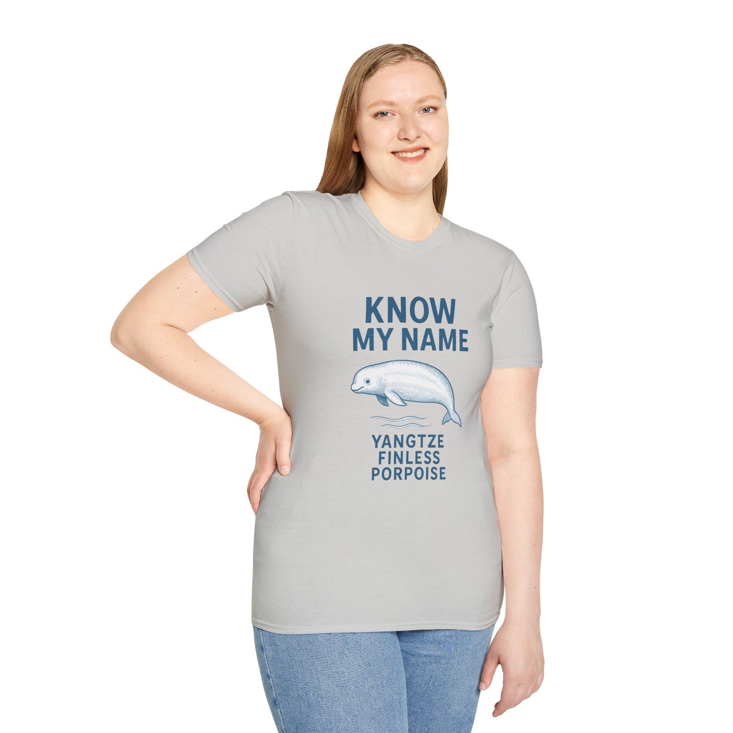 Know My Name: Yangtze Finless Porpoise Conservation T-Shirt