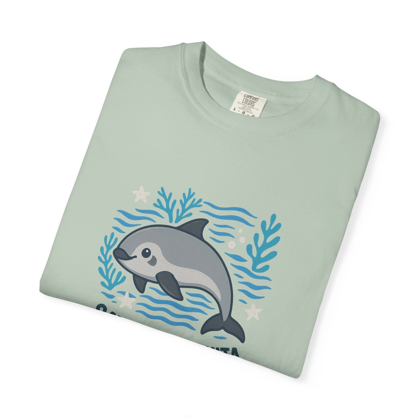 Save the Vaquita Unisex Ocean Conservation T-Shirt – Garment-Dyed Tee