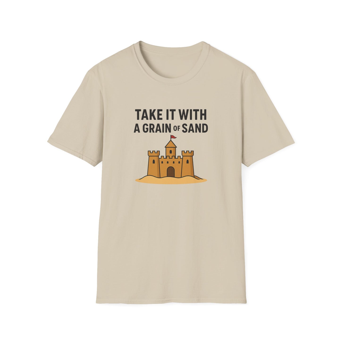 Grain of Sand Beach T-Shirt – Funny Ocean Quote Tee