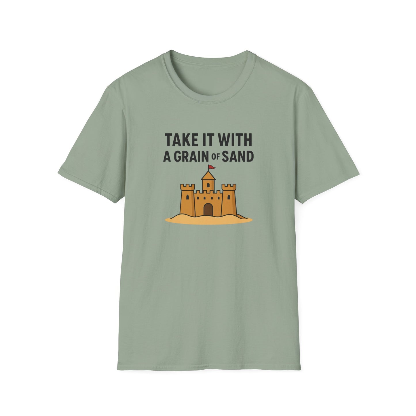 Grain of Sand Beach T-Shirt – Funny Ocean Quote Tee