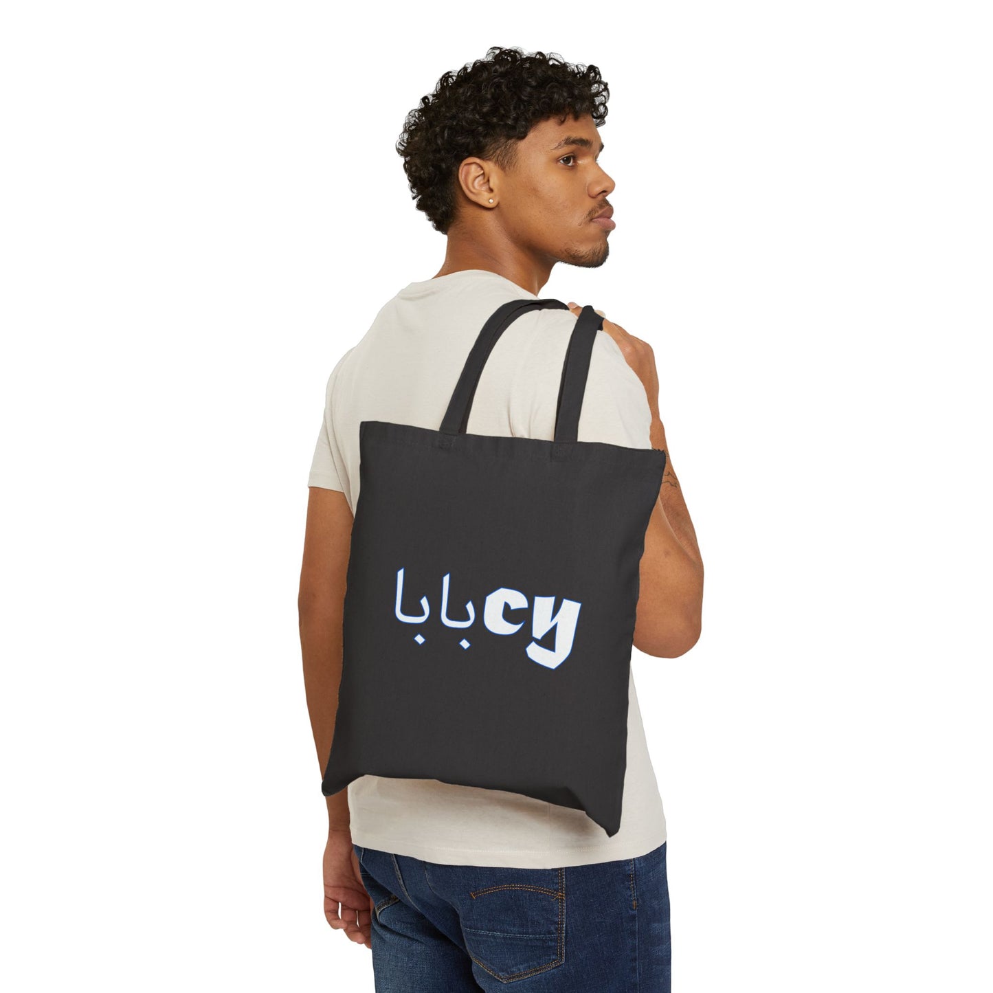 cydaddy Cotton Canvas Tote Bag