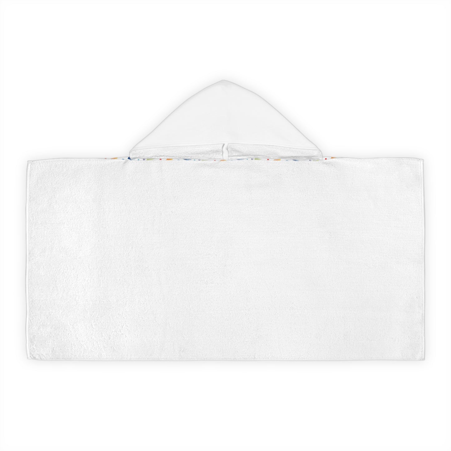 Rainbow Stars Youth Hooded Towel – Soft and Colorful Bath Wrap for Kids