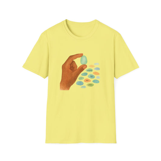 Strong Like Sea Glass Tee – Inner Strength & Ocean Kindness T-Shirt