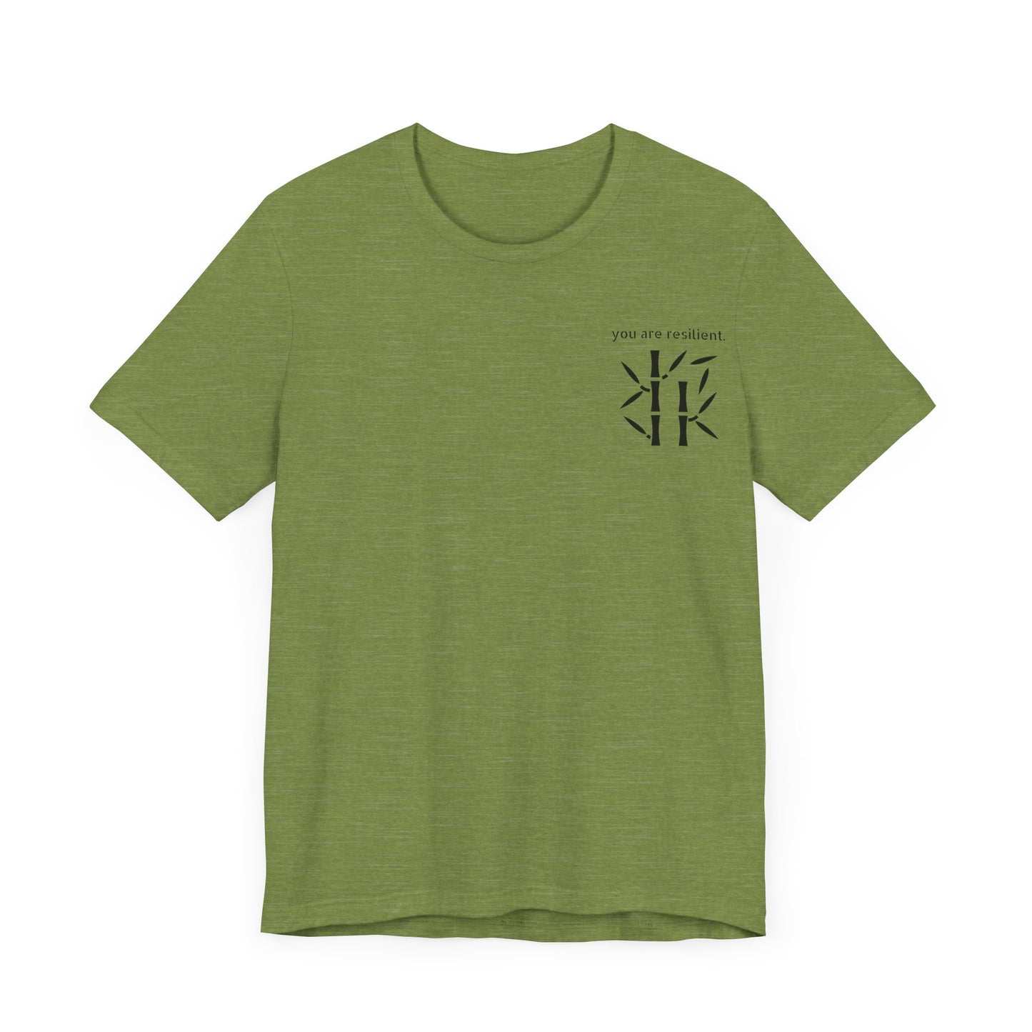 YOU ARE RESILIENT - Bamboo Unisex Jersey Short Sleeve Tee