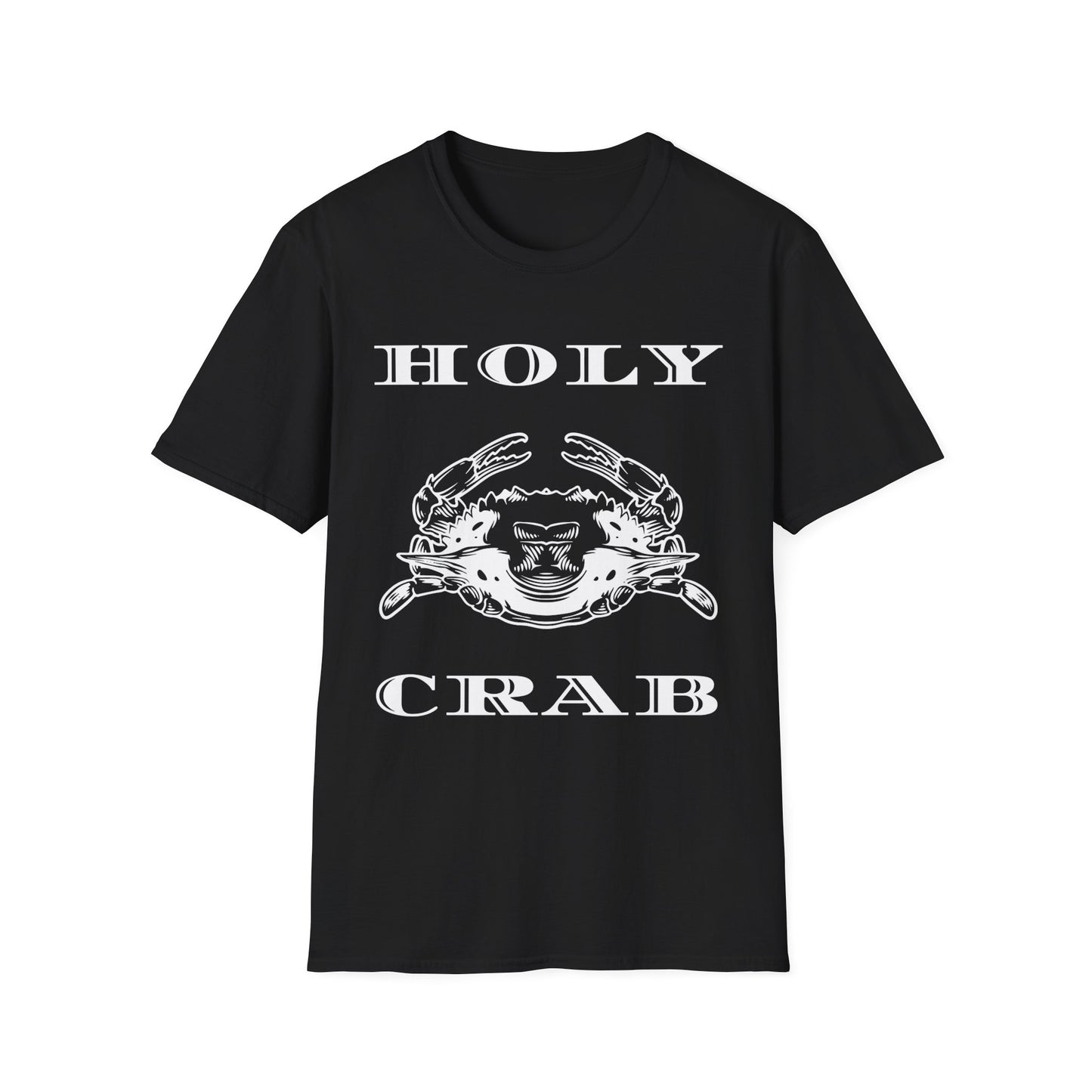 Holy Crab Funny Ocean Lover T-Shirt – Unisex Softstyle Tee