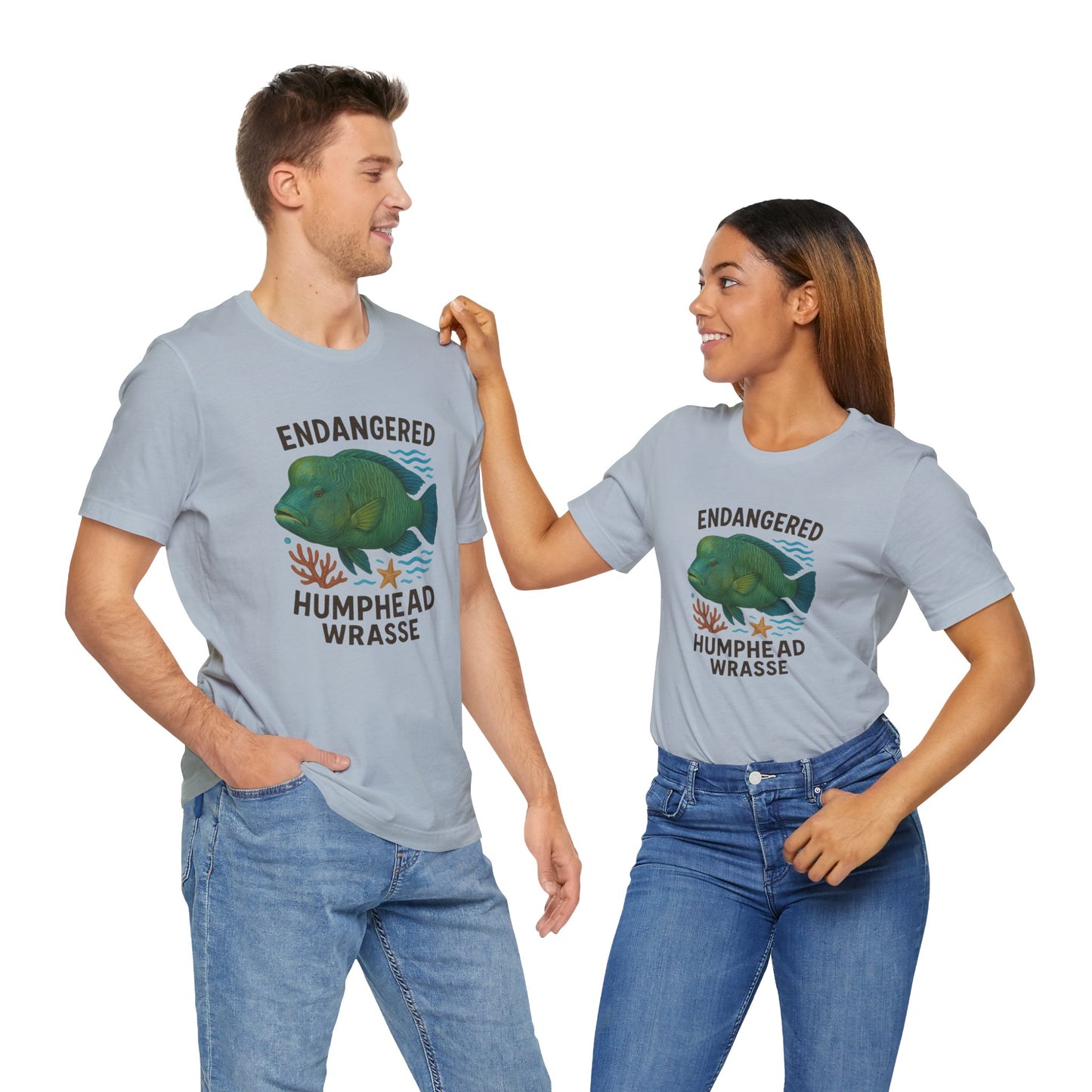 Endangered Humphead Wrasse T-Shirt – Ocean Conservation Tee by Nine Scoops