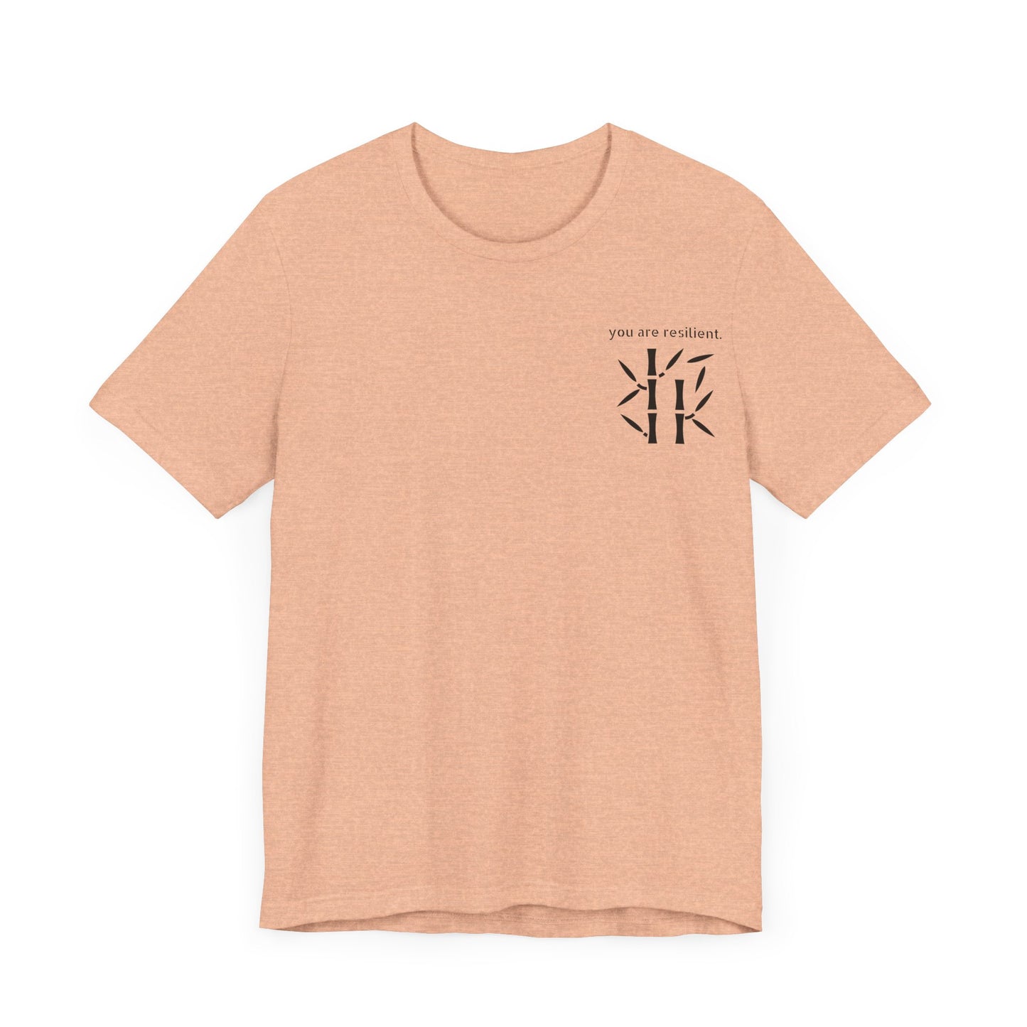 YOU ARE RESILIENT - Bamboo Unisex Jersey Short Sleeve Tee