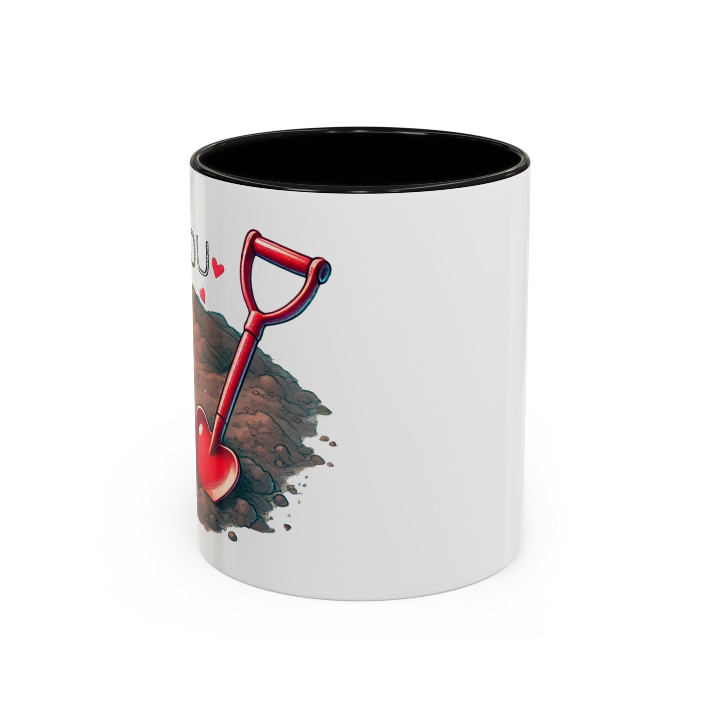 I Dig You Accent Coffee Mug – Paleontology-Inspired Valentine's Day Gift (11oz)