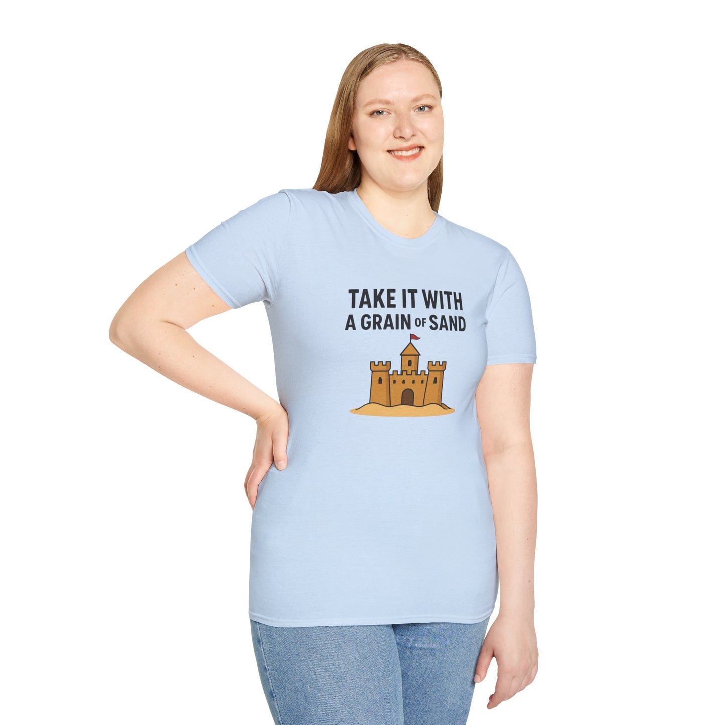 Grain of Sand Beach T-Shirt – Funny Ocean Quote Tee