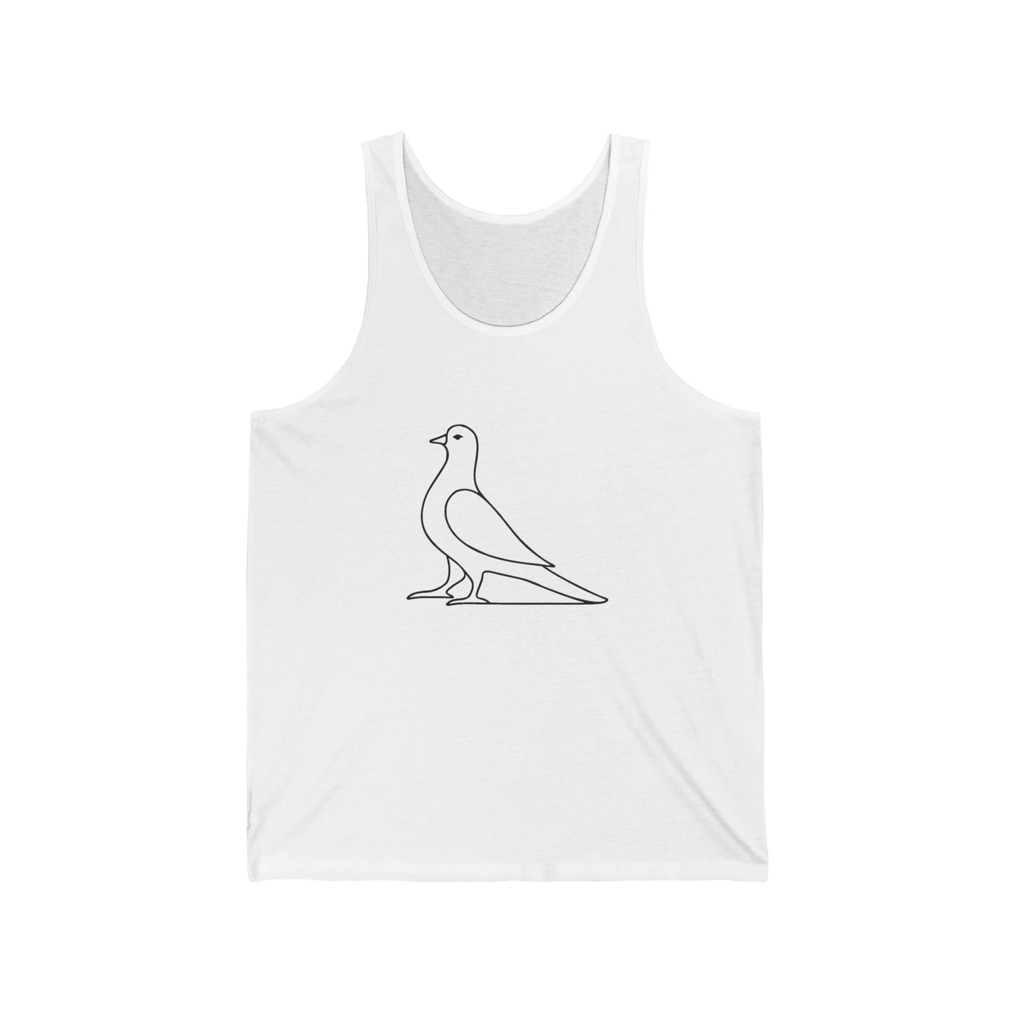 Pigeon Pose Yoga Tank – Unisex Jersey Yoga Top