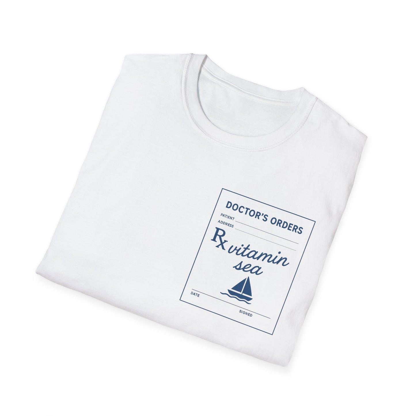 Vitamin Sea Prescription T-Shirt β Funny Ocean Wellness Tee