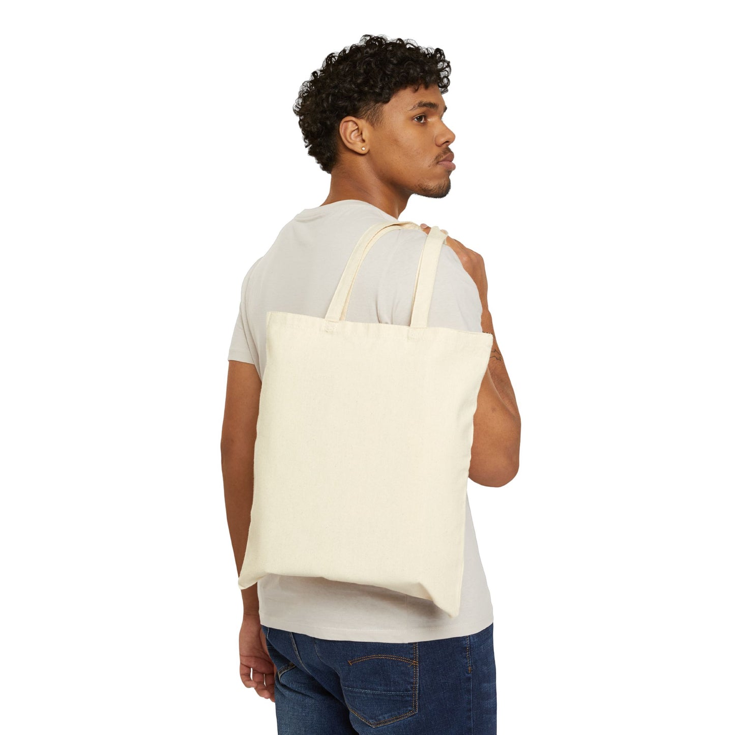 Majored in Overthinking – Funny Graduation Cotton Canvas Tote Bag for Liberal Arts Grads