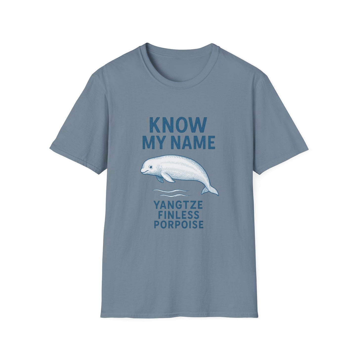 Know My Name: Yangtze Finless Porpoise Conservation T-Shirt