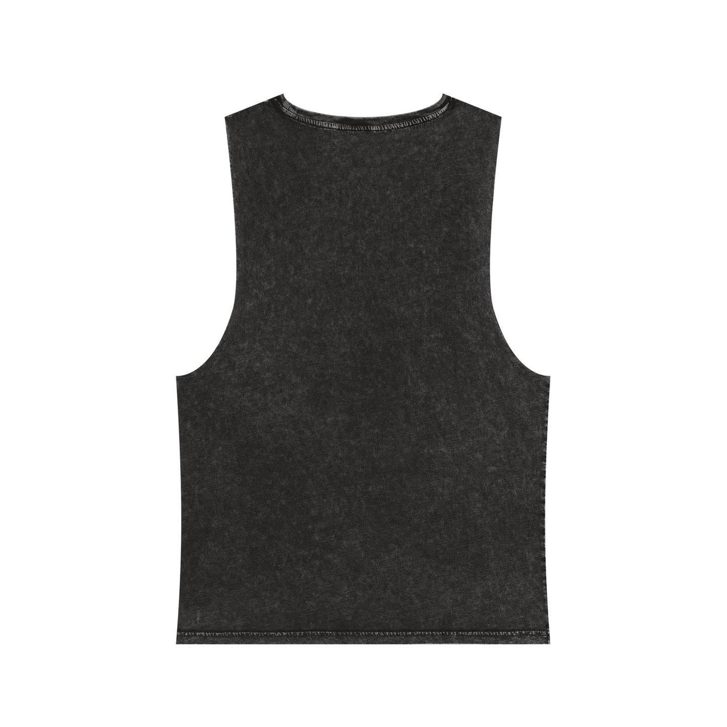 Triangle Pose Yoga Tank – Unisex Stonewash Meditation Shirt