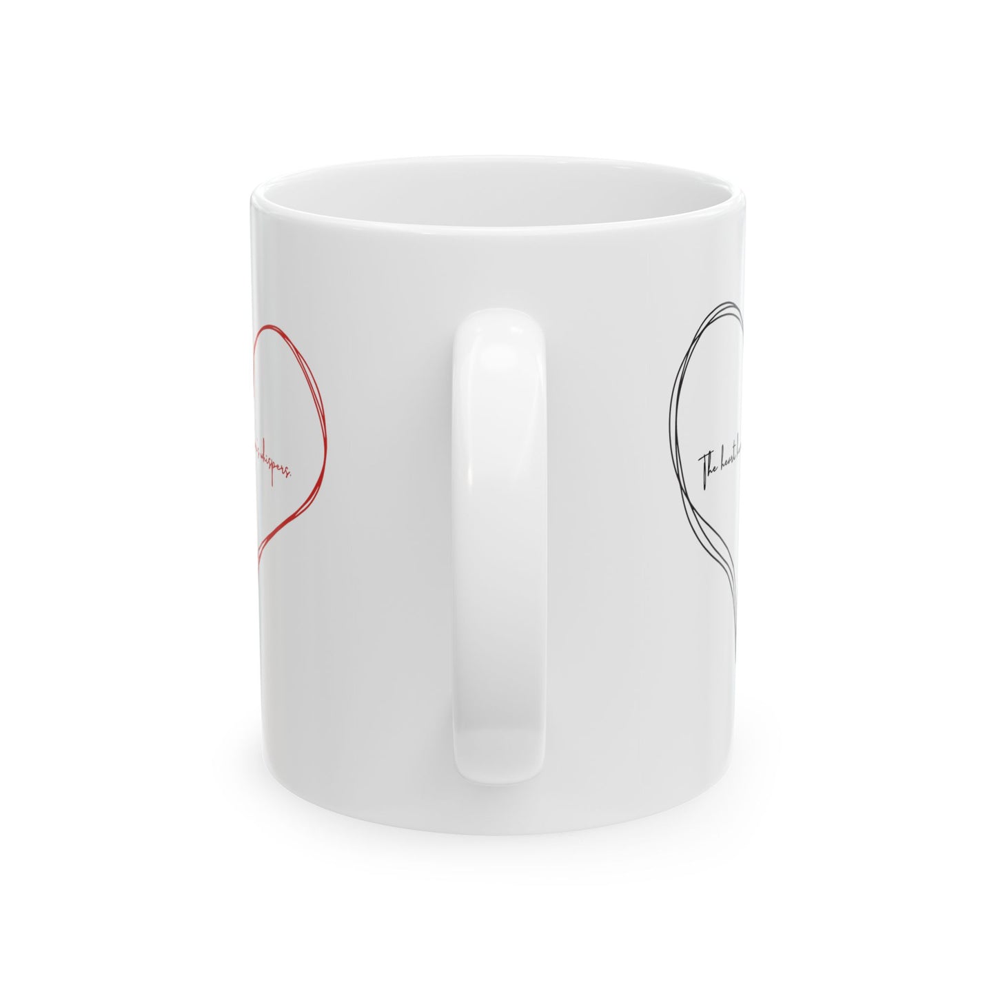 Heartfelt Love Ceramic Mug – Perfect for Valentine’s Day