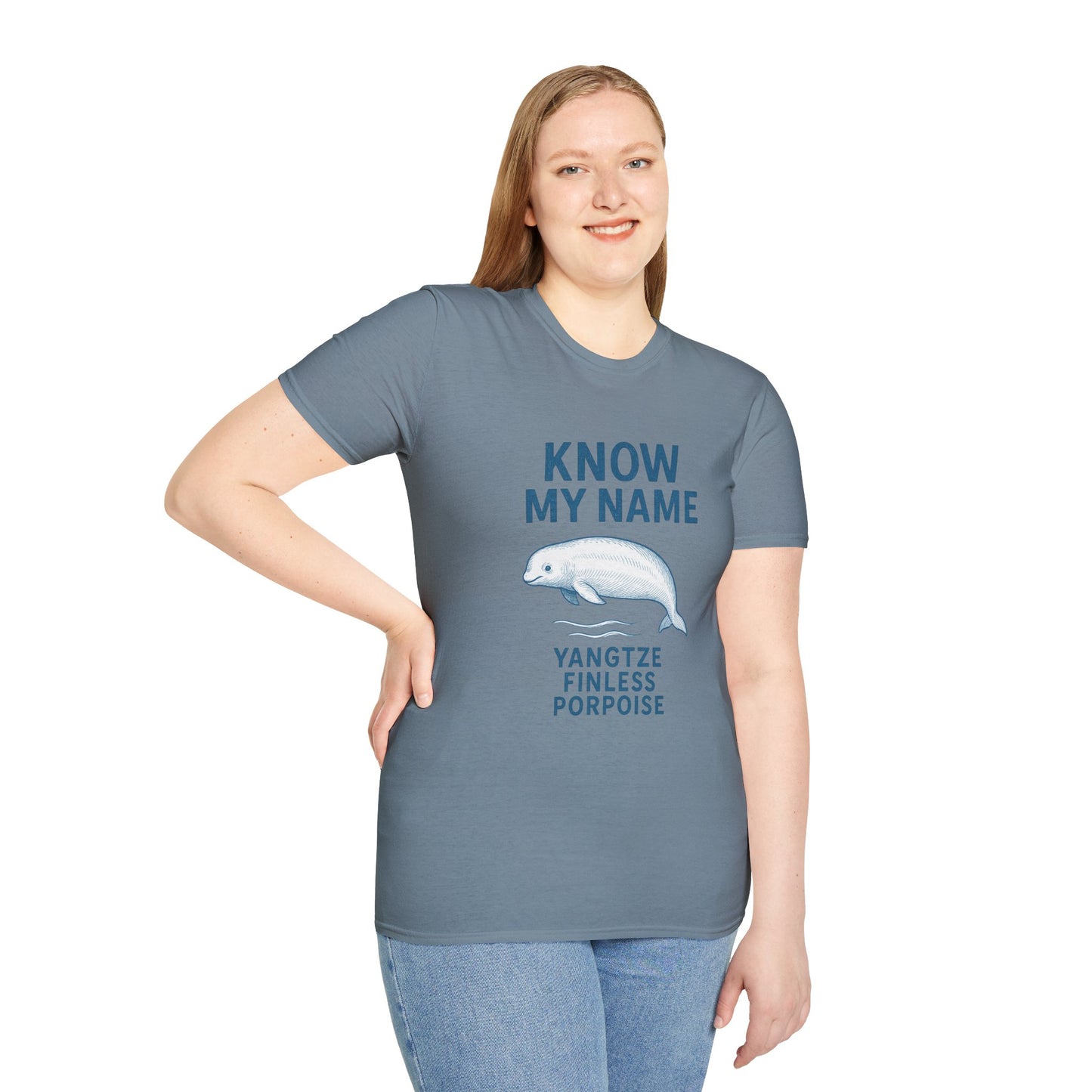 Know My Name: Yangtze Finless Porpoise Conservation T-Shirt
