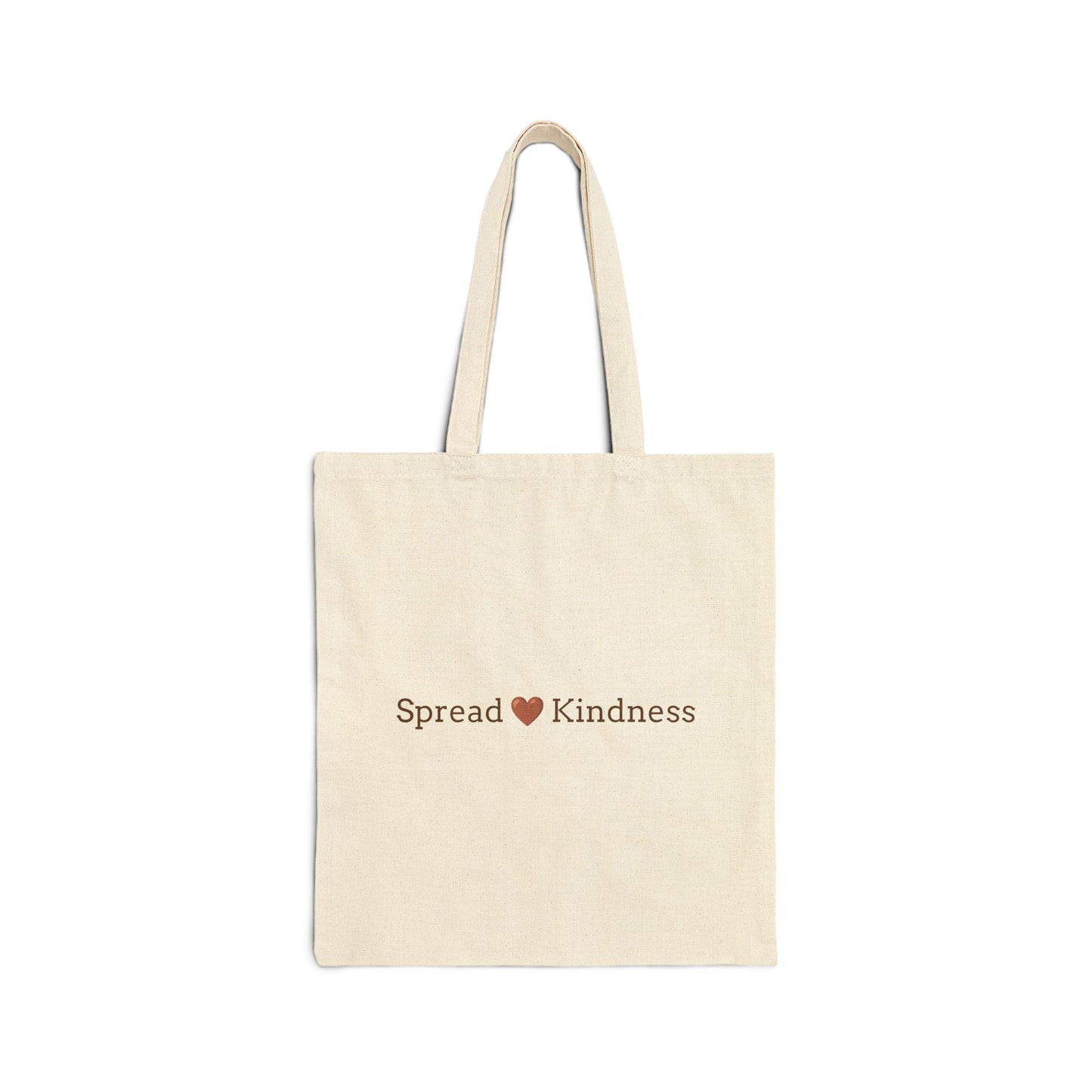 Spread Kindness - Toast and Jam Cotton Canvas Tote Bag