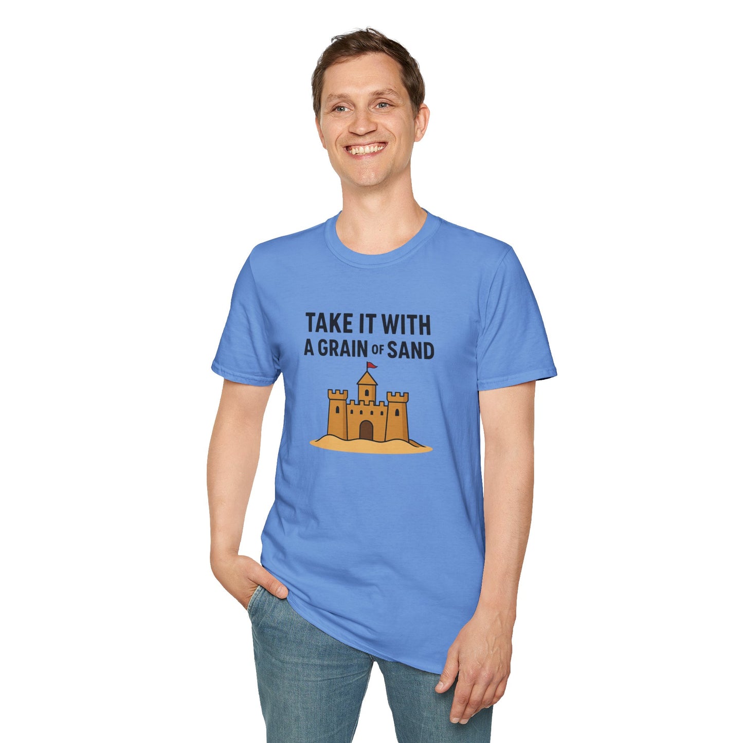 Grain of Sand Beach T-Shirt – Funny Ocean Quote Tee