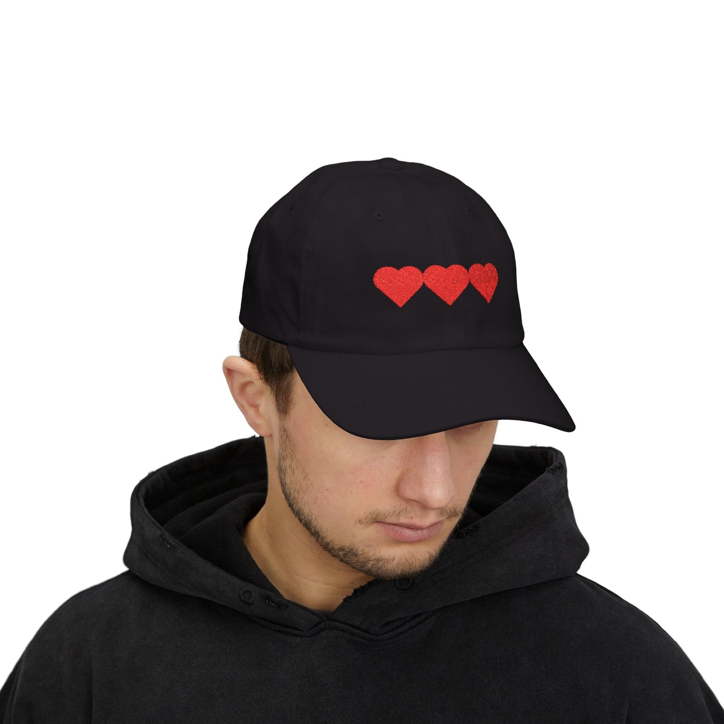 Three Hearts Valentine’s Day Cap – Love’s Favorite Hat