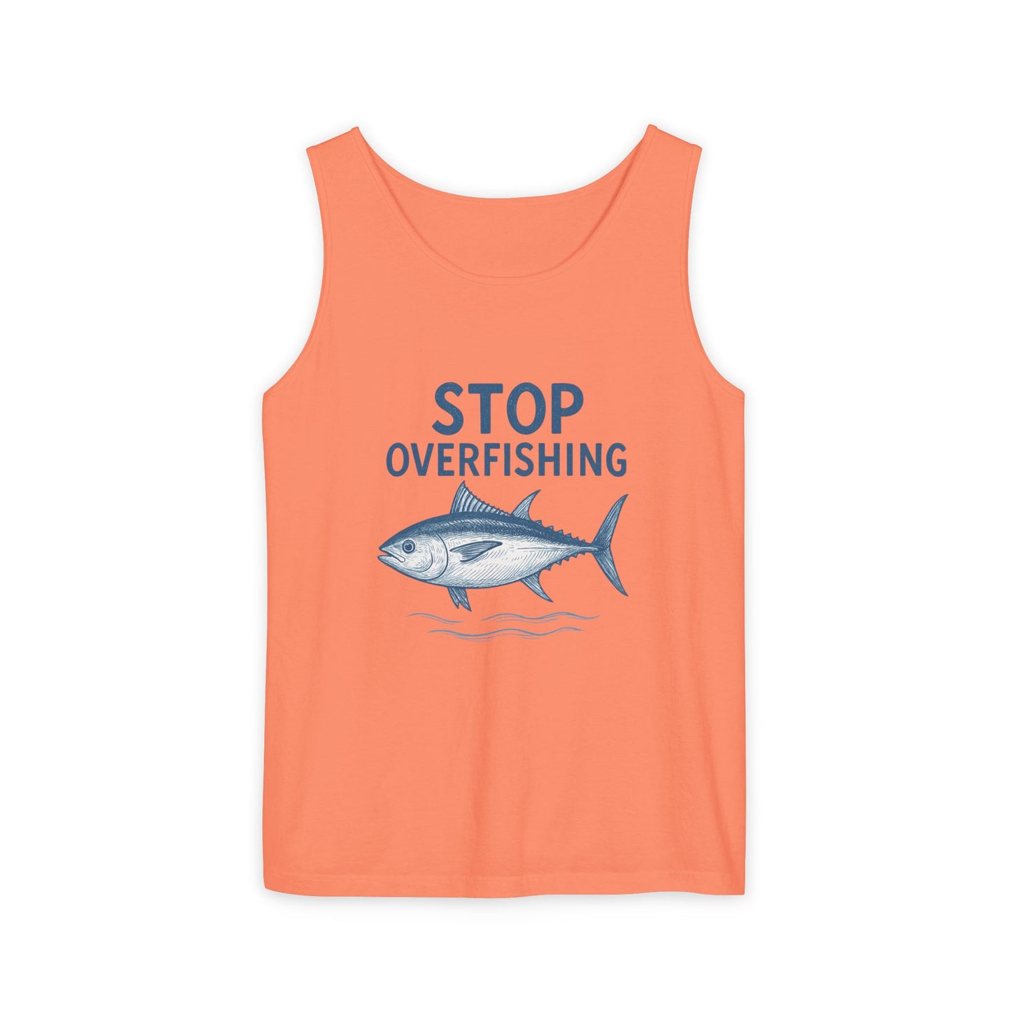 Stop Overfishing Bluefin Tuna Tank Top – Unisex Conservation Shirt