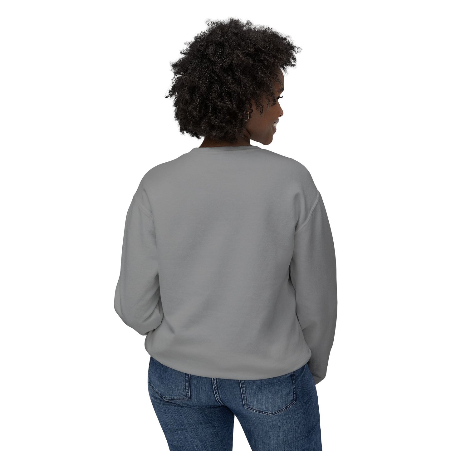 FIR-GIVE and FIR-GET Unisex Lightweight Crewneck Sweatshirt | Nine Scoops Wellness Collection