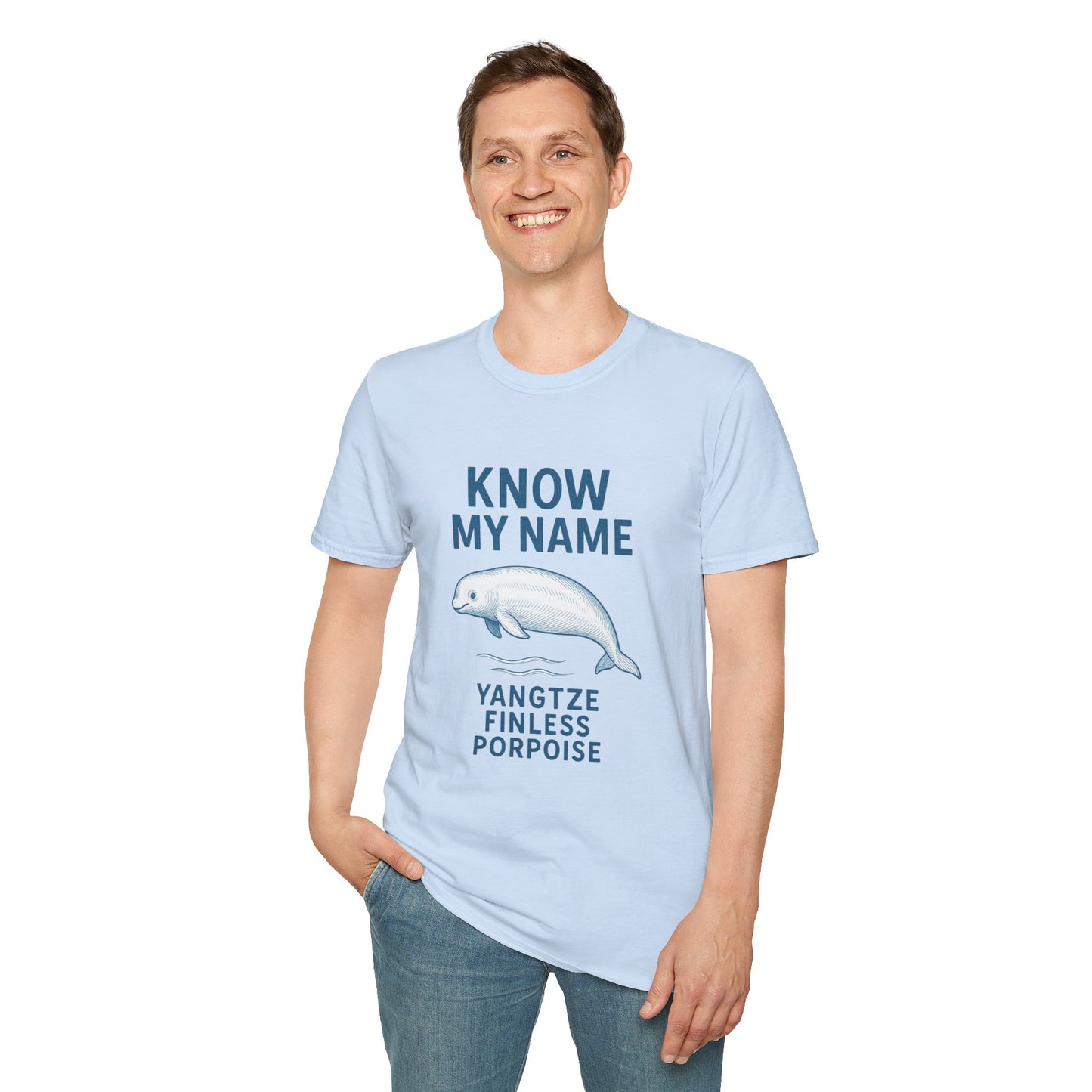 Know My Name: Yangtze Finless Porpoise Conservation T-Shirt