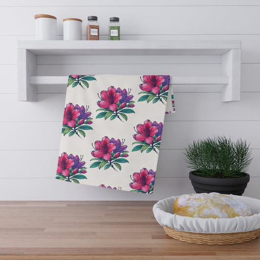 Azalea Blossom Kitchen Towel – Celebrate North Carolina's Native Flowers