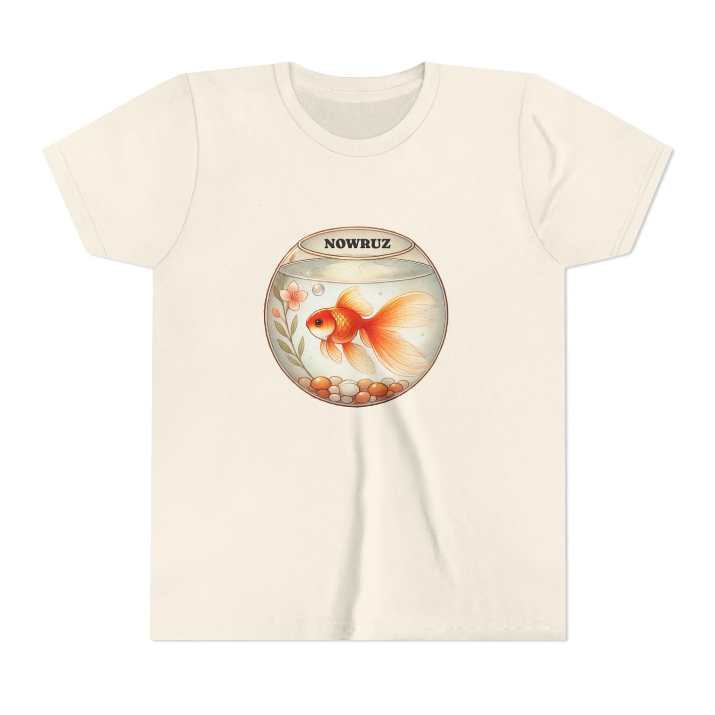 Nowruz Goldfish Youth T-Shirt – Festive Persian New Year Tee