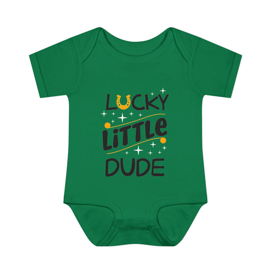 Lucky Little Dude Baby Bodysuit – St. Patrick’s Day Outfit for Babies