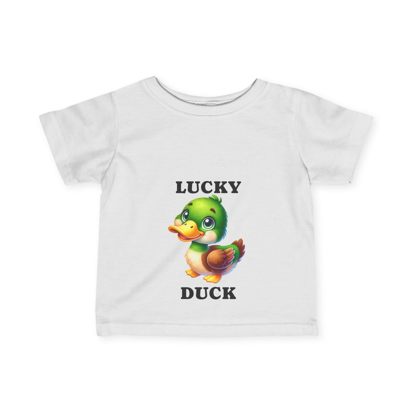 Lucky Duck – St. Patrick’s Day Infant Tee 🦆🍀