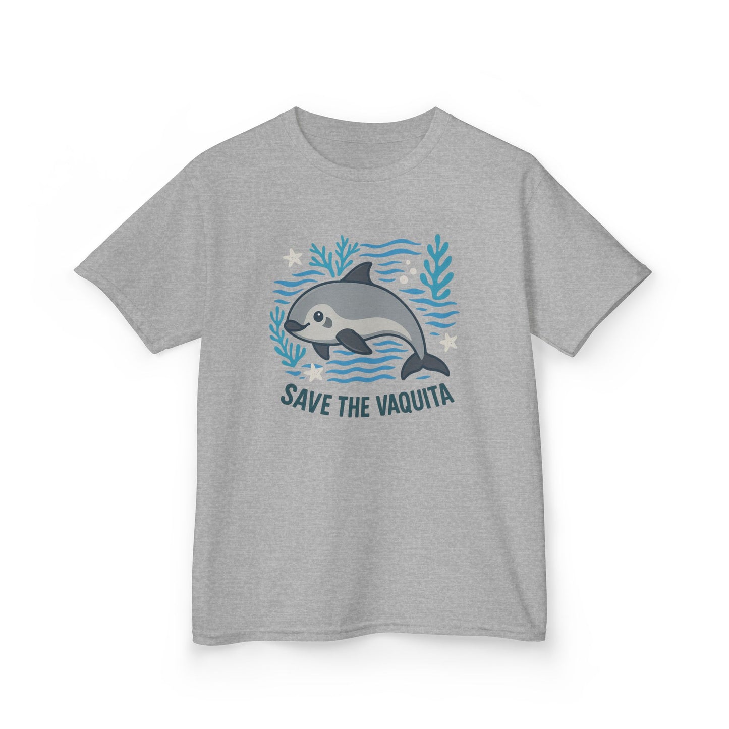 Save the Vaquita Kids T-Shirt — Endangered Sea Mammal Tee